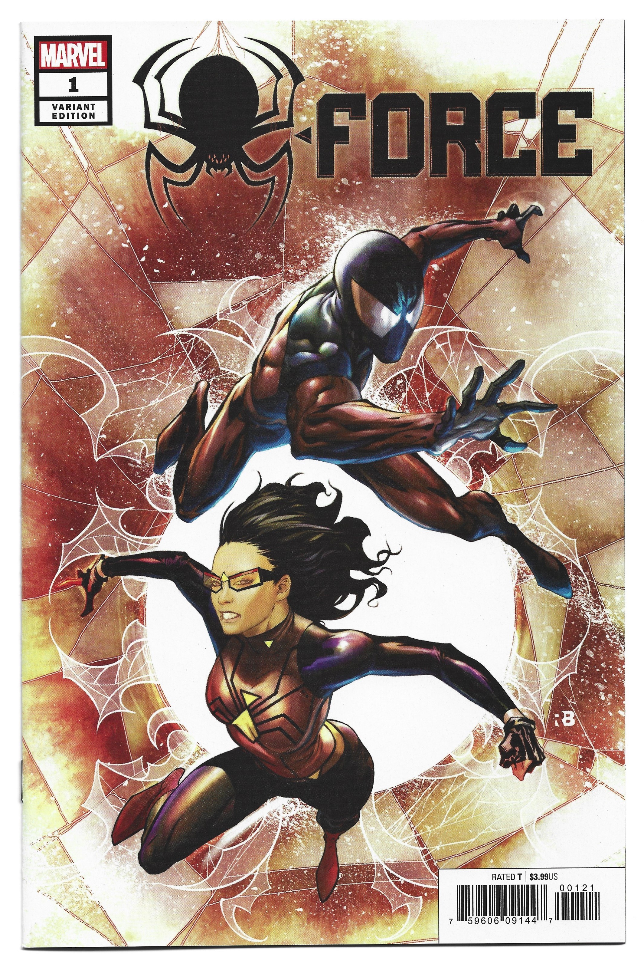 Spider-Force #1 1:50 Benjamin Variant 1st Spider-Kid & Astro