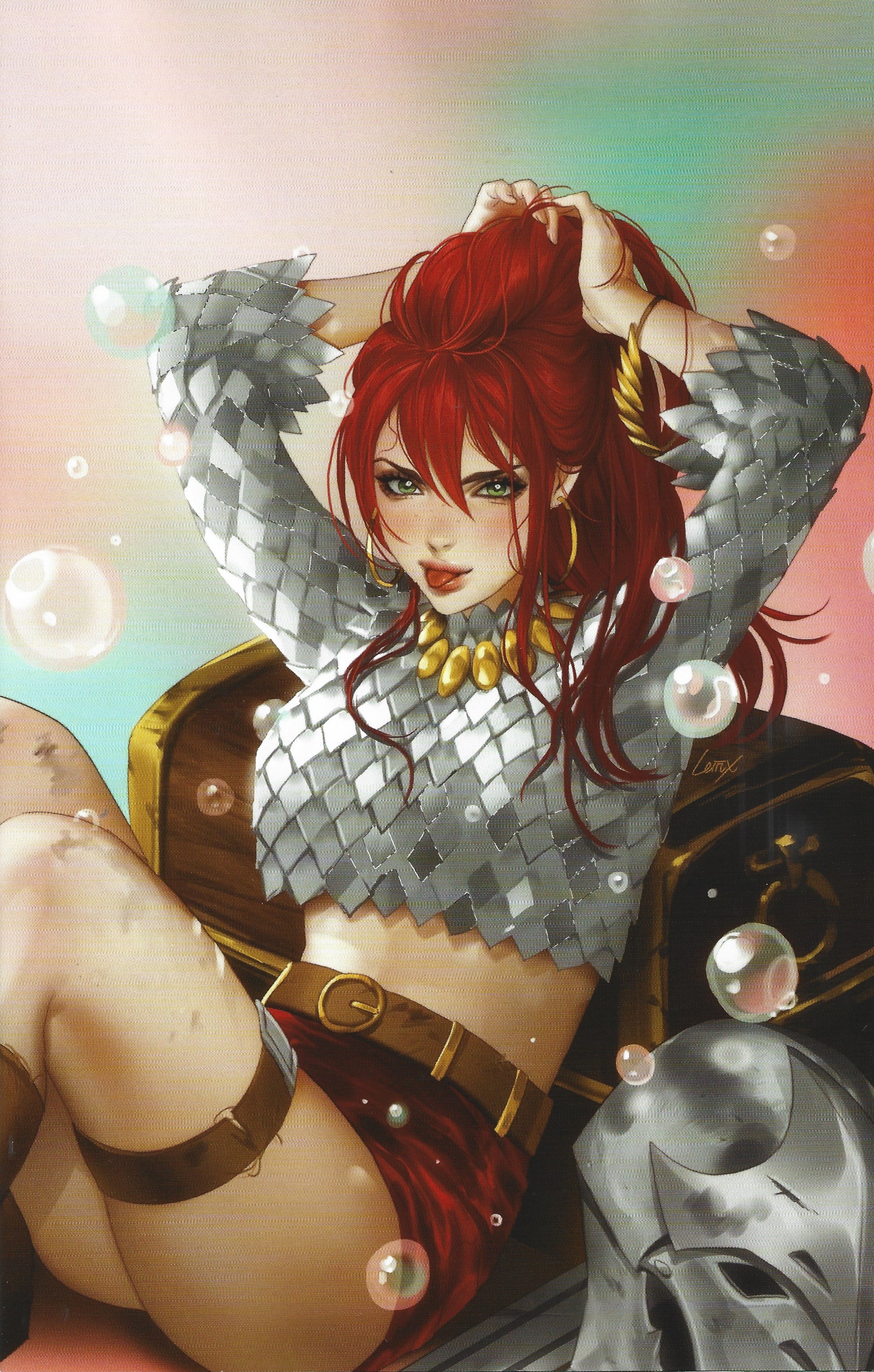 RED SONJA Valentine's Day Special 2022 Leirix Li Variant Cover B Dynamite Comics