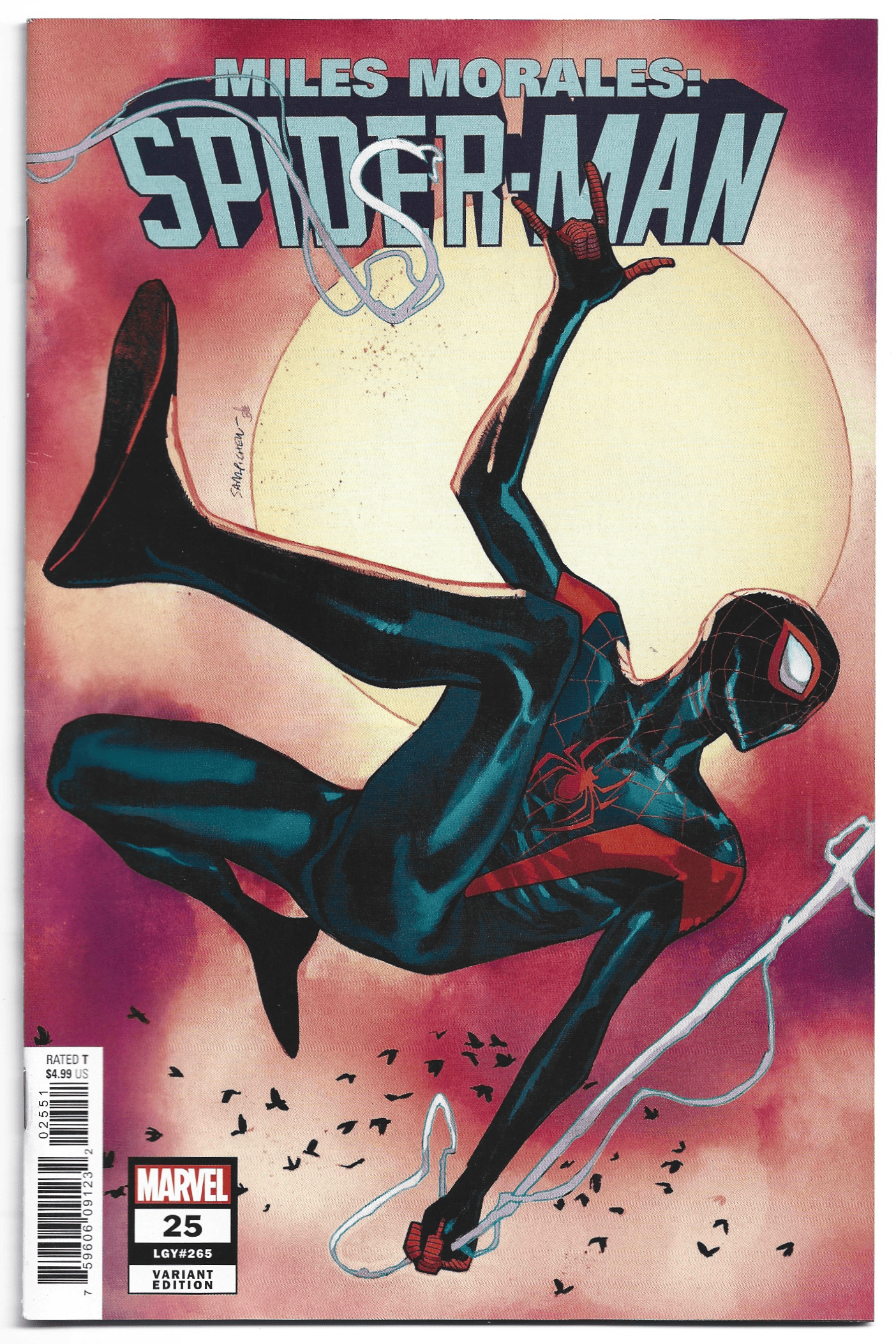 Miles Morales Spider-Man #25 1:25 Pichelli Variant Clone Saga Marvel 2019 VF/NM