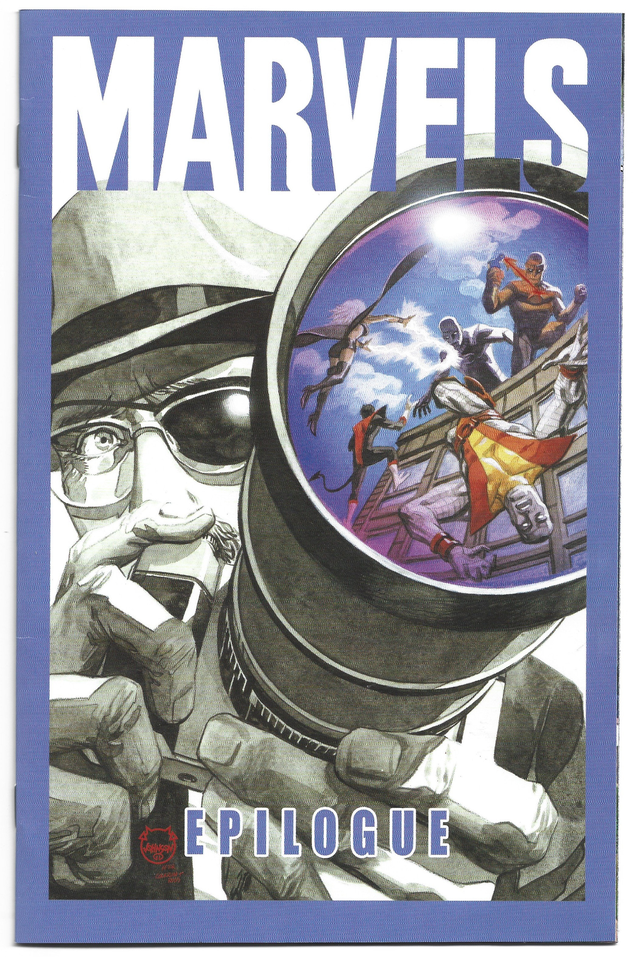 Marvels Epilogue #1 1:25 Dave Johnson Variant 2019 Alex Ross VF/NM