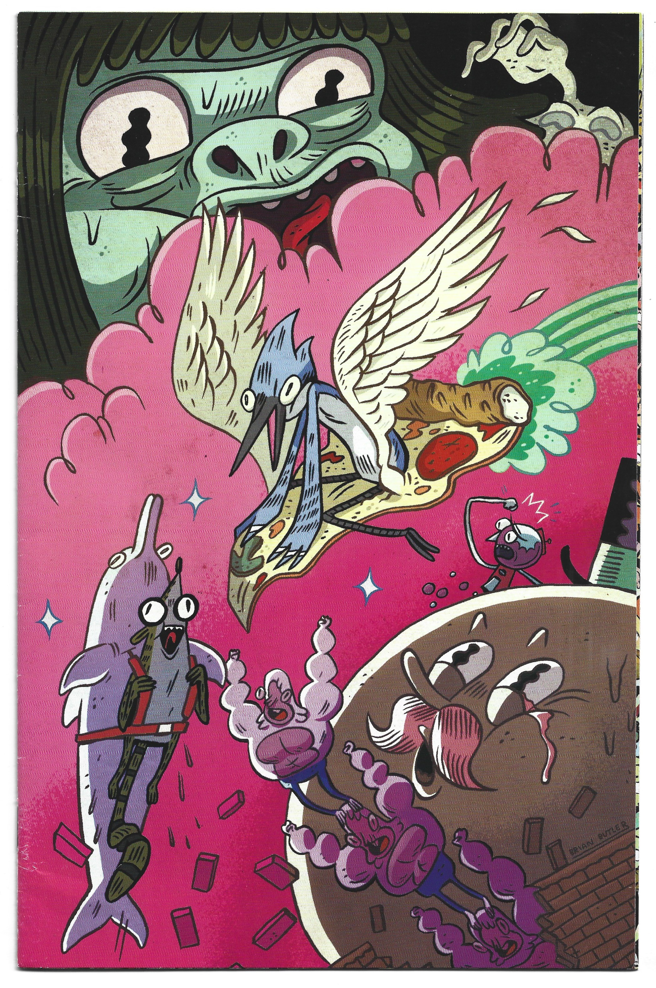 Regular Show #2 1:25 Brian Butler Variant Boom 2013 AS-IS