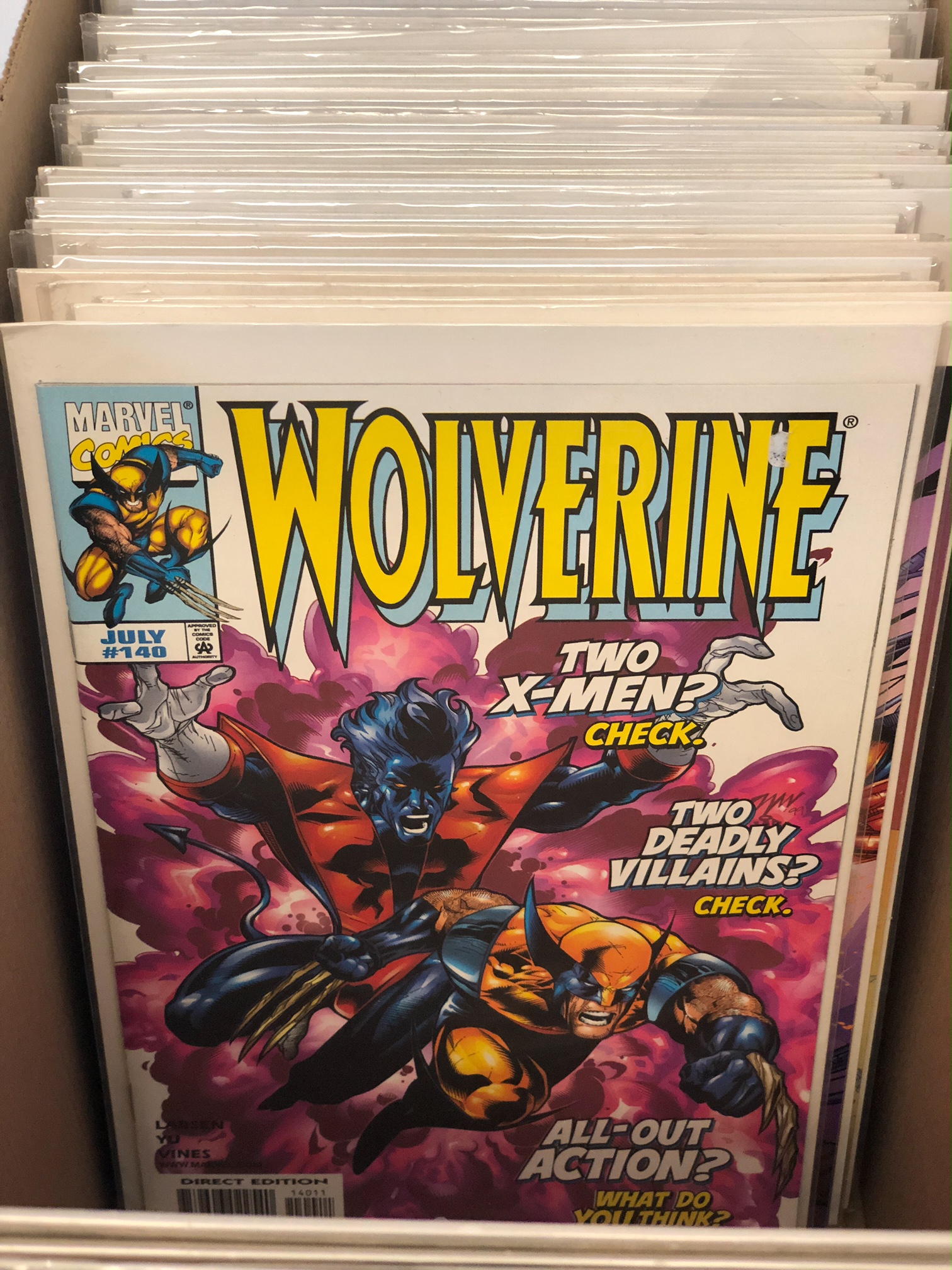 Wolverine #1-189 + Annual Set Complete Run Marvel 1988 – Ultimate