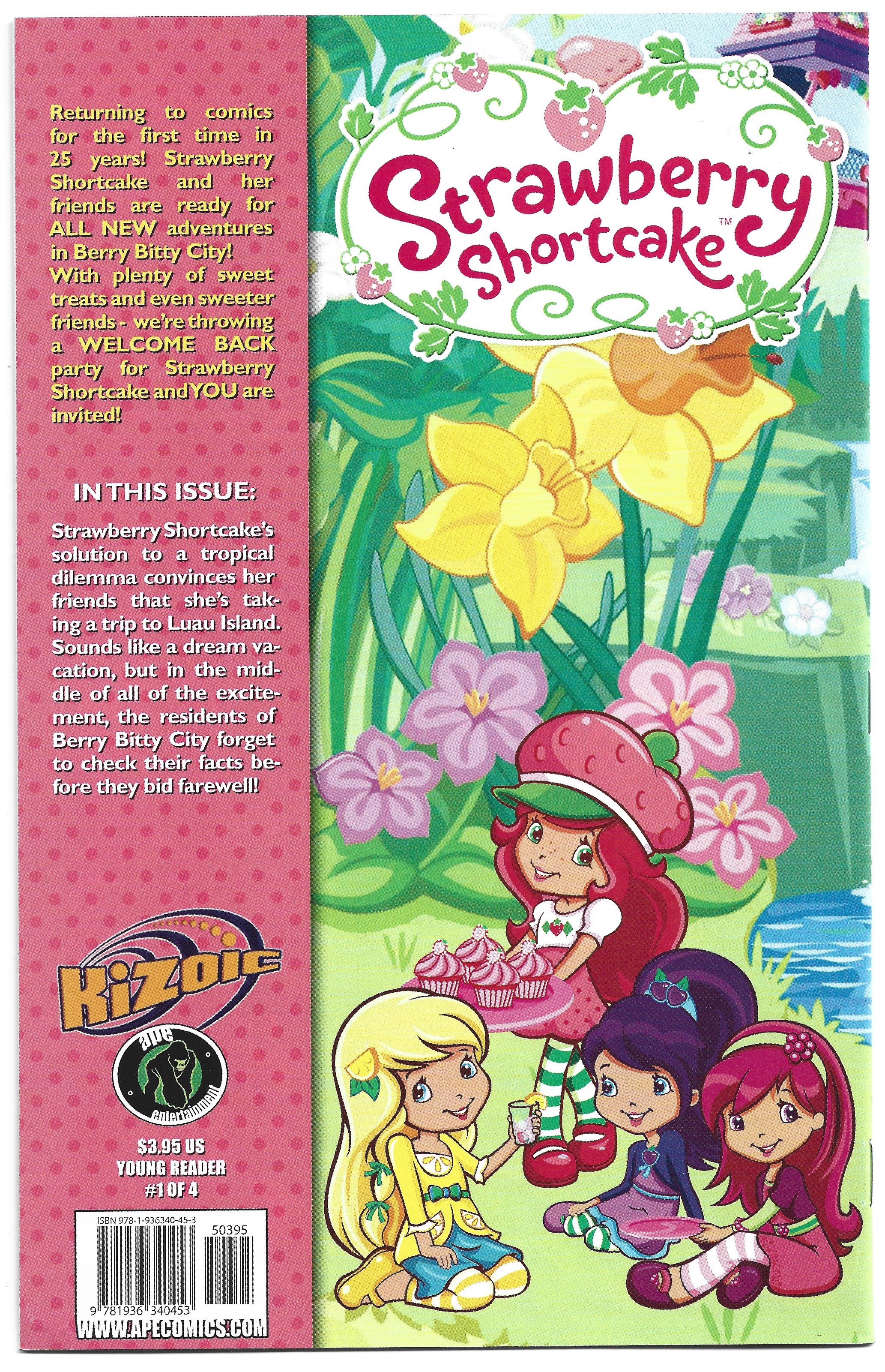 Strawberry Shortcake #1 Wonsowski Foil Variant Scratch & Sniff Ape