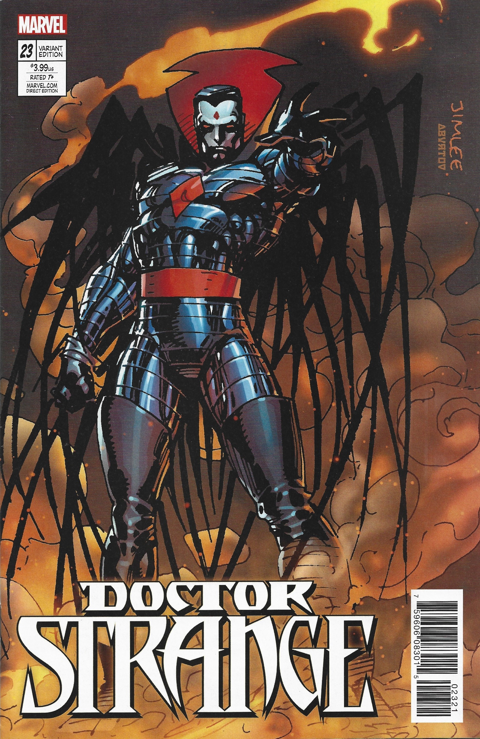 Doctor Strange #23 Jim Lee Mr Sinister Variant Hopeless Marvel
