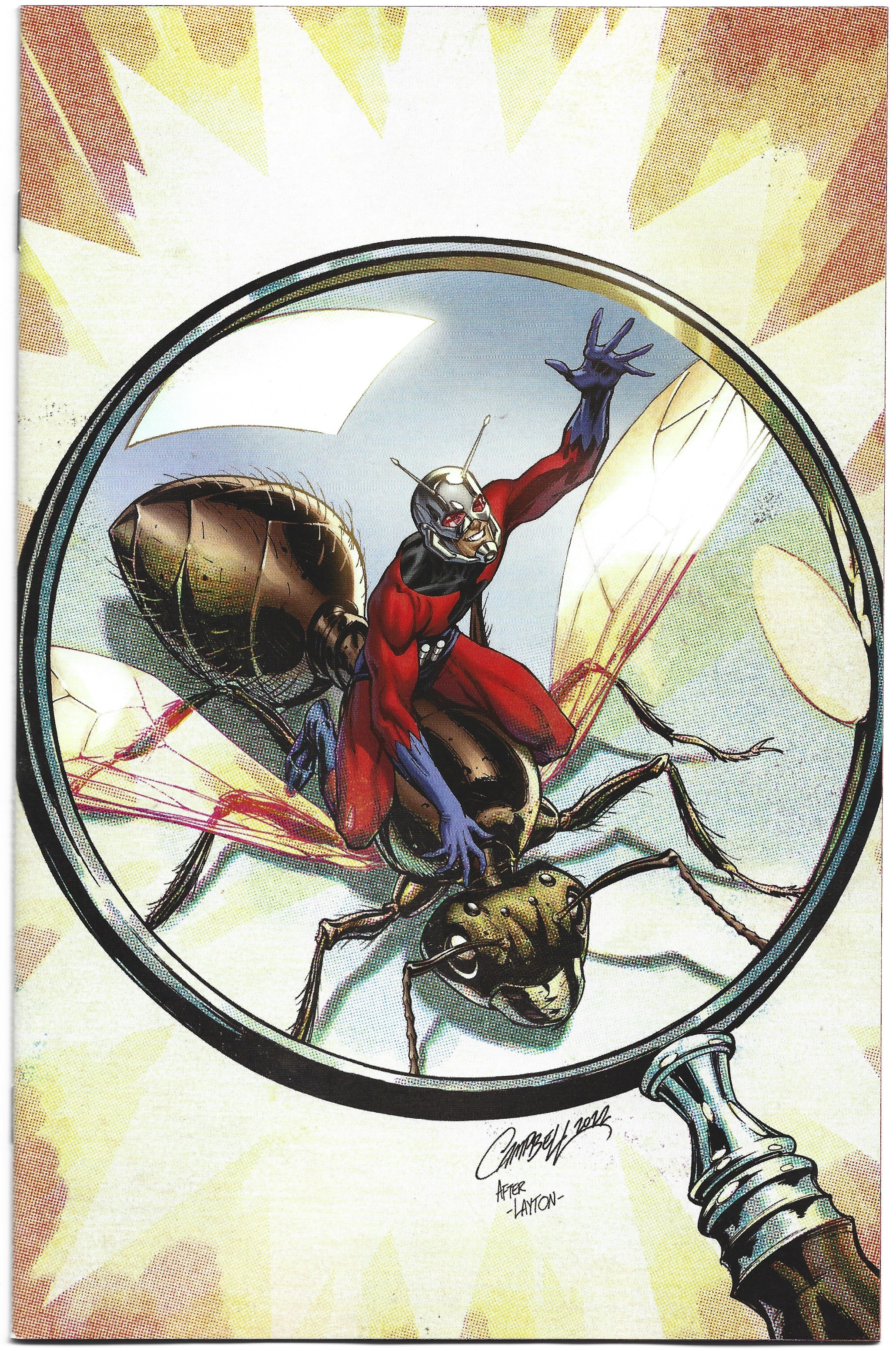 All-Out Avengers #1 1:100 Campbell Virgin Variant Landy Land Marvel 2022