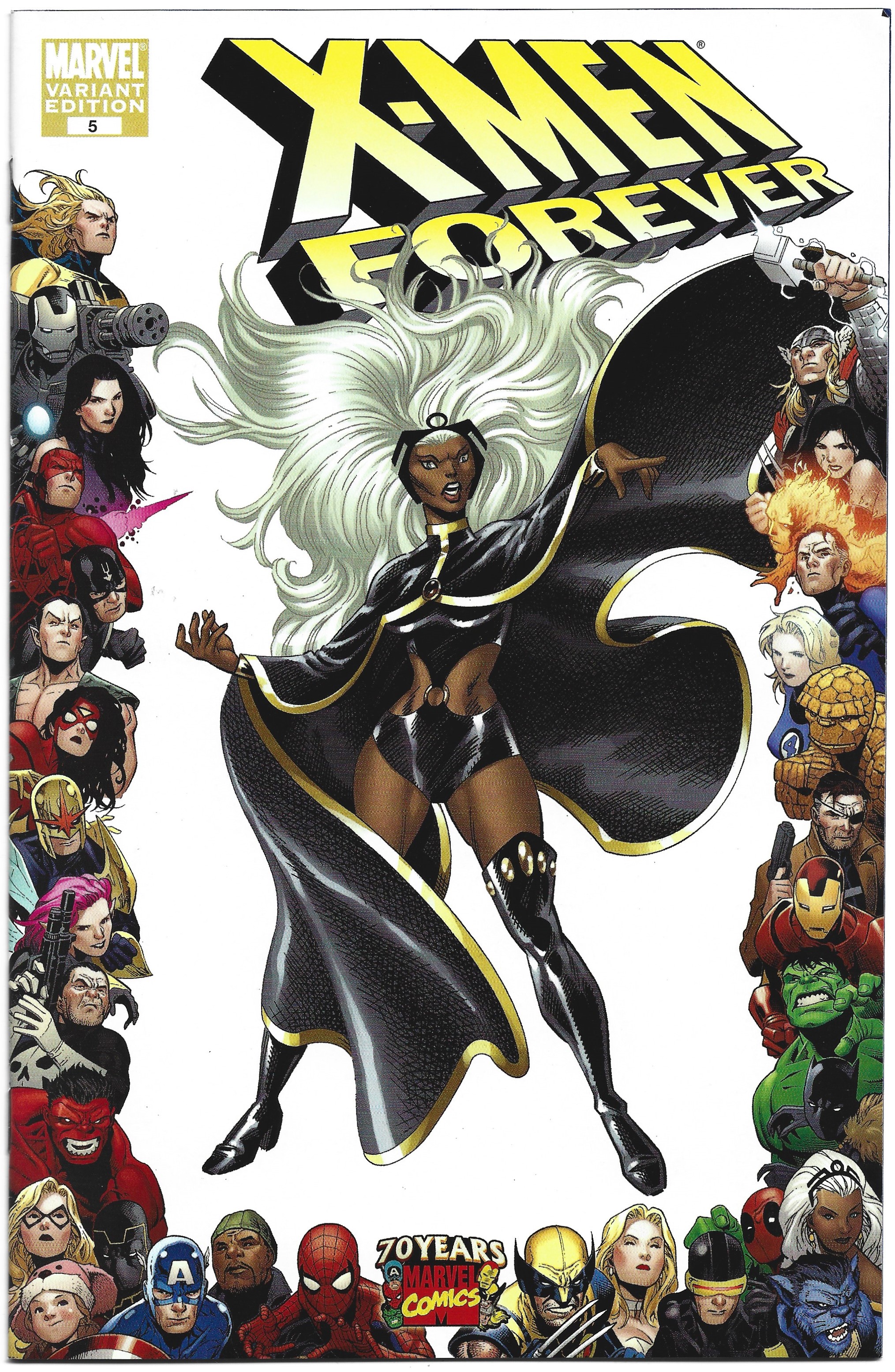 X-Men Forever #5 1:10 70th Frame Storm Variant Claremont Marvel