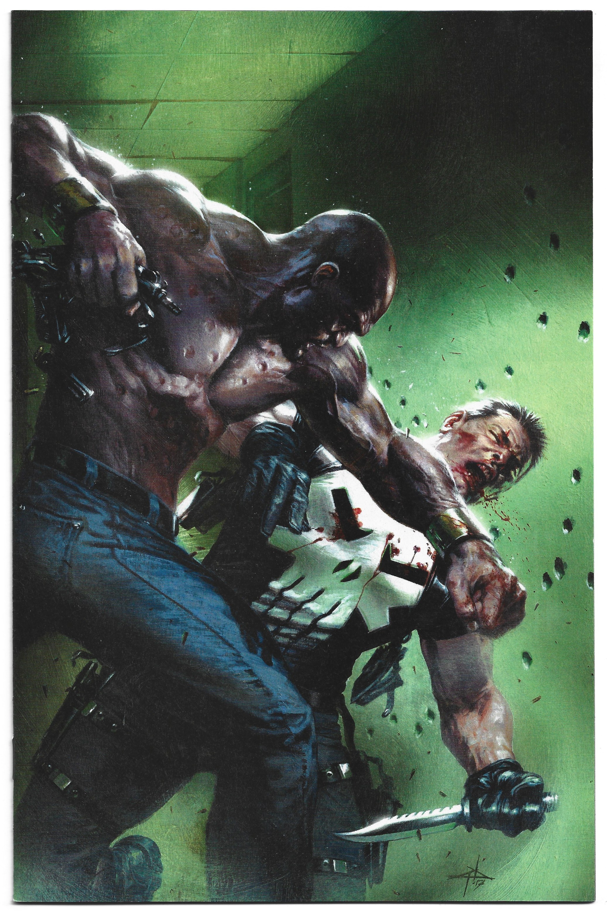 Defenders #4 Frankie's Comics Exclusive Dell'Otto Virgin Variant 2017 VF/NM