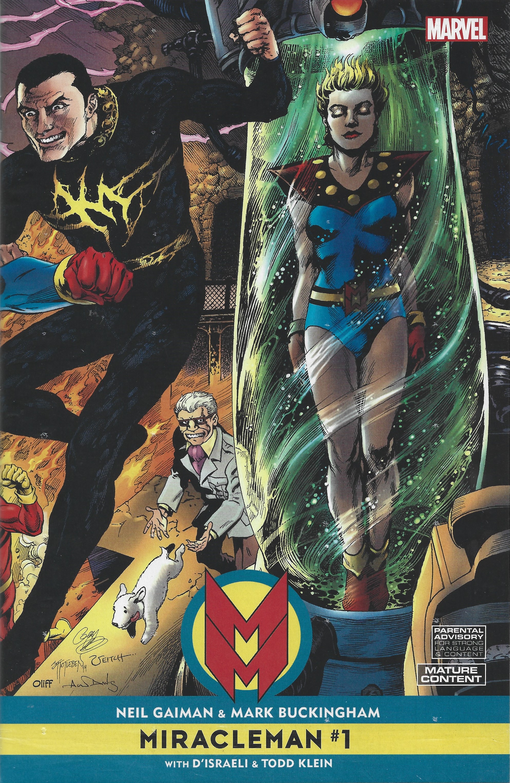 Miracleman by Gaiman & Buckingham #1 1:50 Leach Variant Marvel