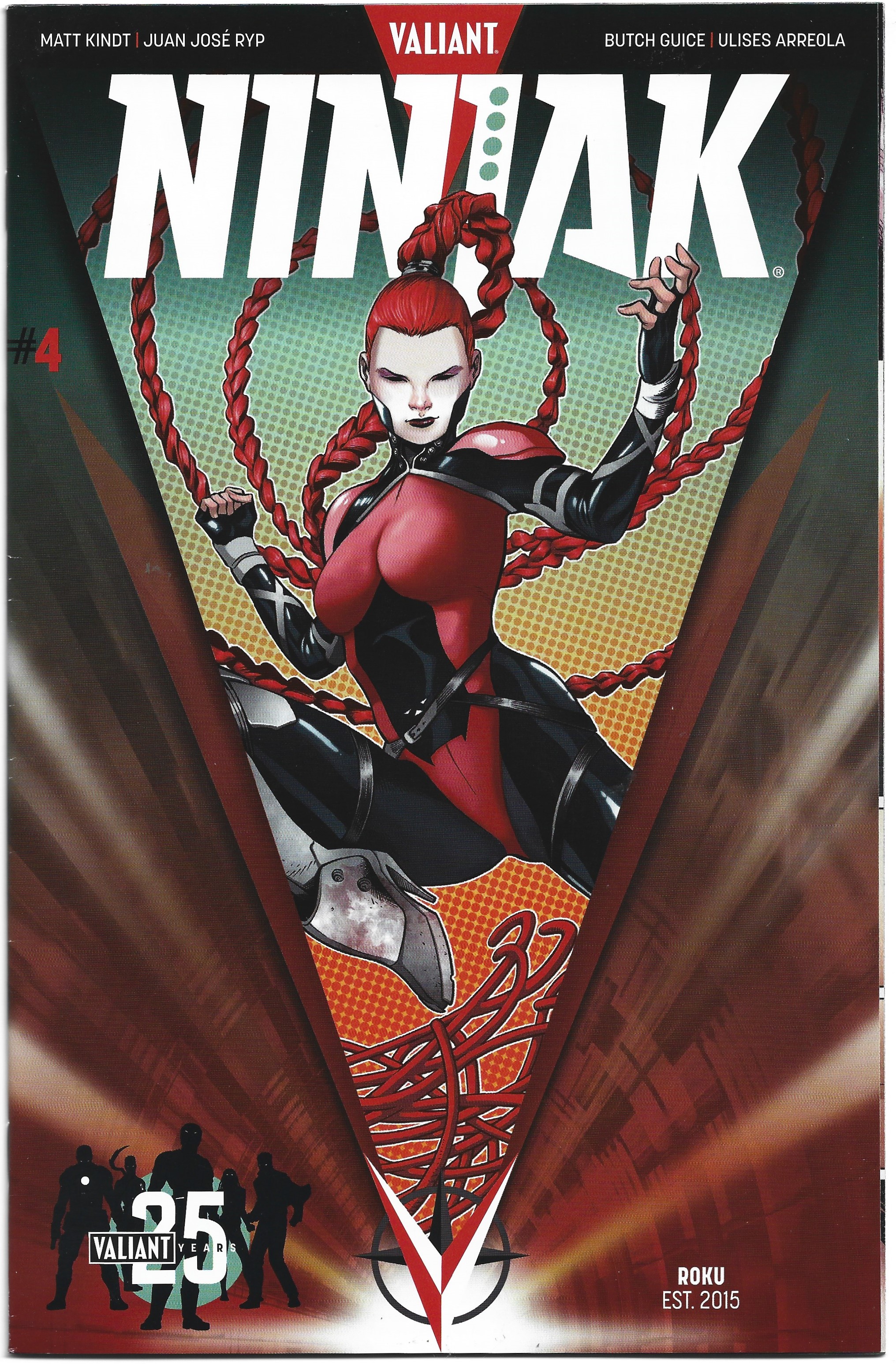 Ninjak #4 Sandoval Variant Origin of Roku Valiant 2015 Matt Kindt