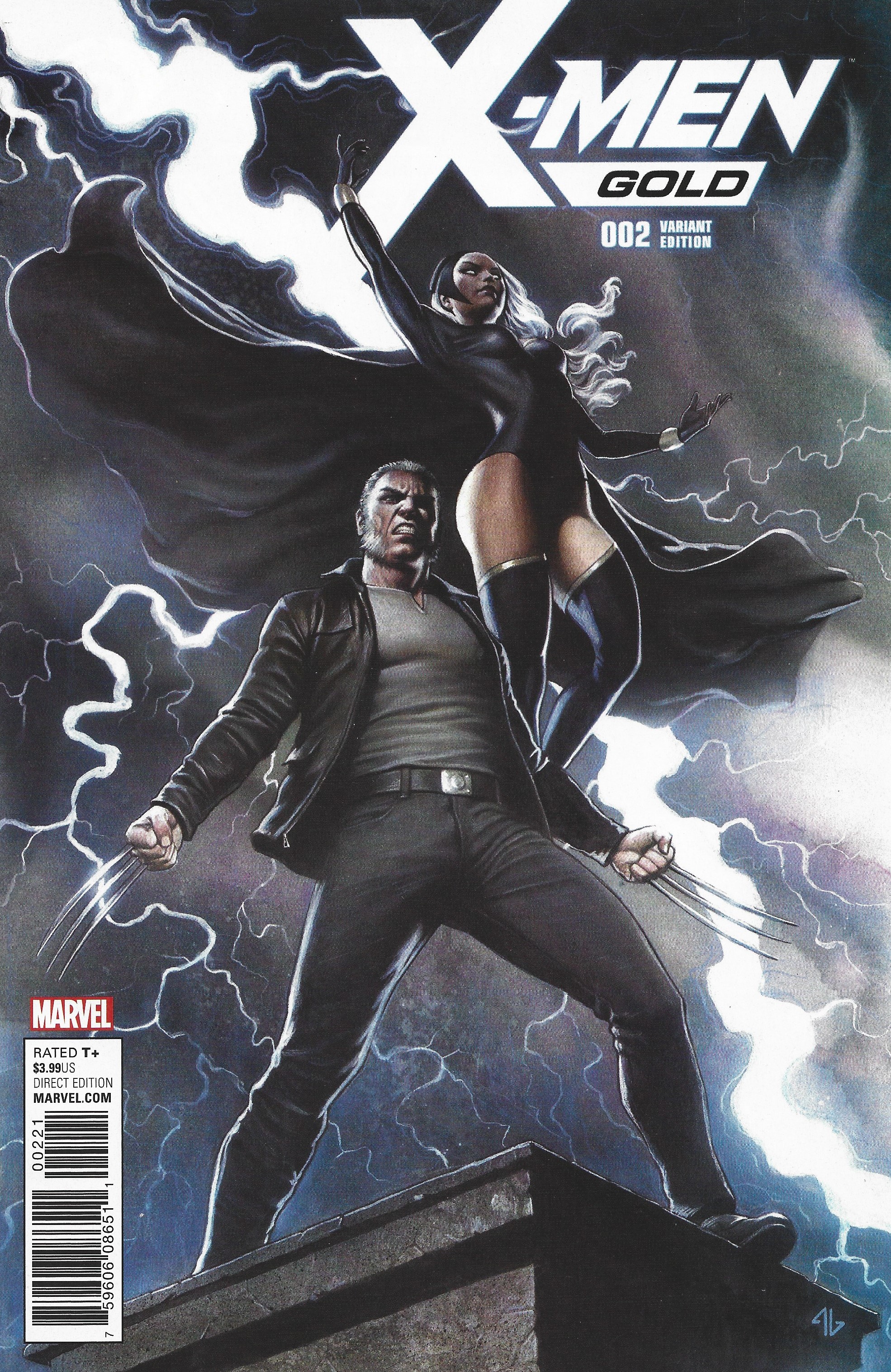 X-Men Gold #2 1:25 Granov Variant Marvel 2017