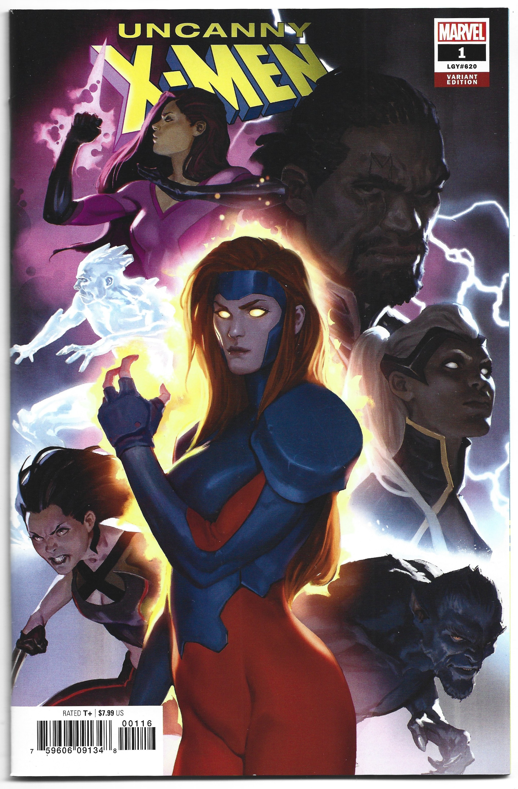 Uncanny X-Men #1 Marko Djurdjevic Variant Marvel 2019 VF/NM