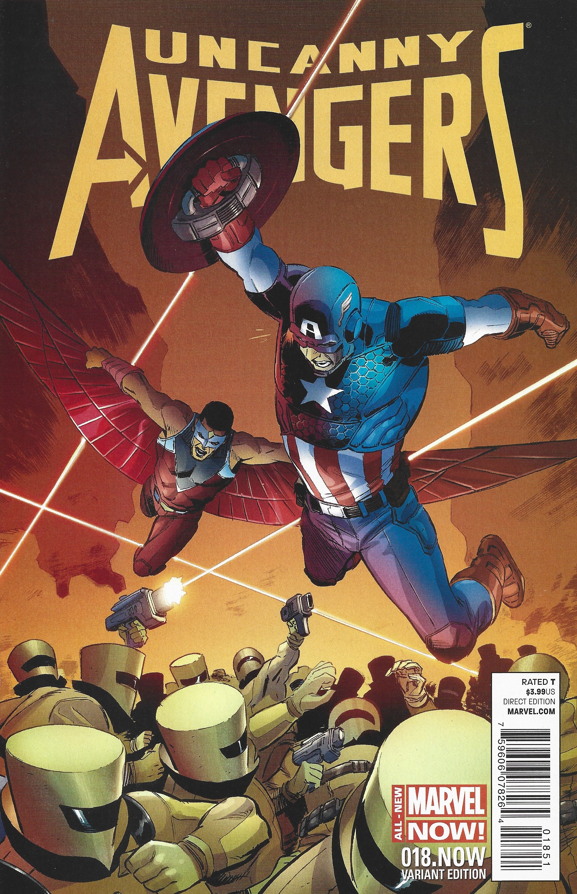 Uncanny Avengers #18 1:20 Lee Weeks Variant Marvel 2012 – Ultimate