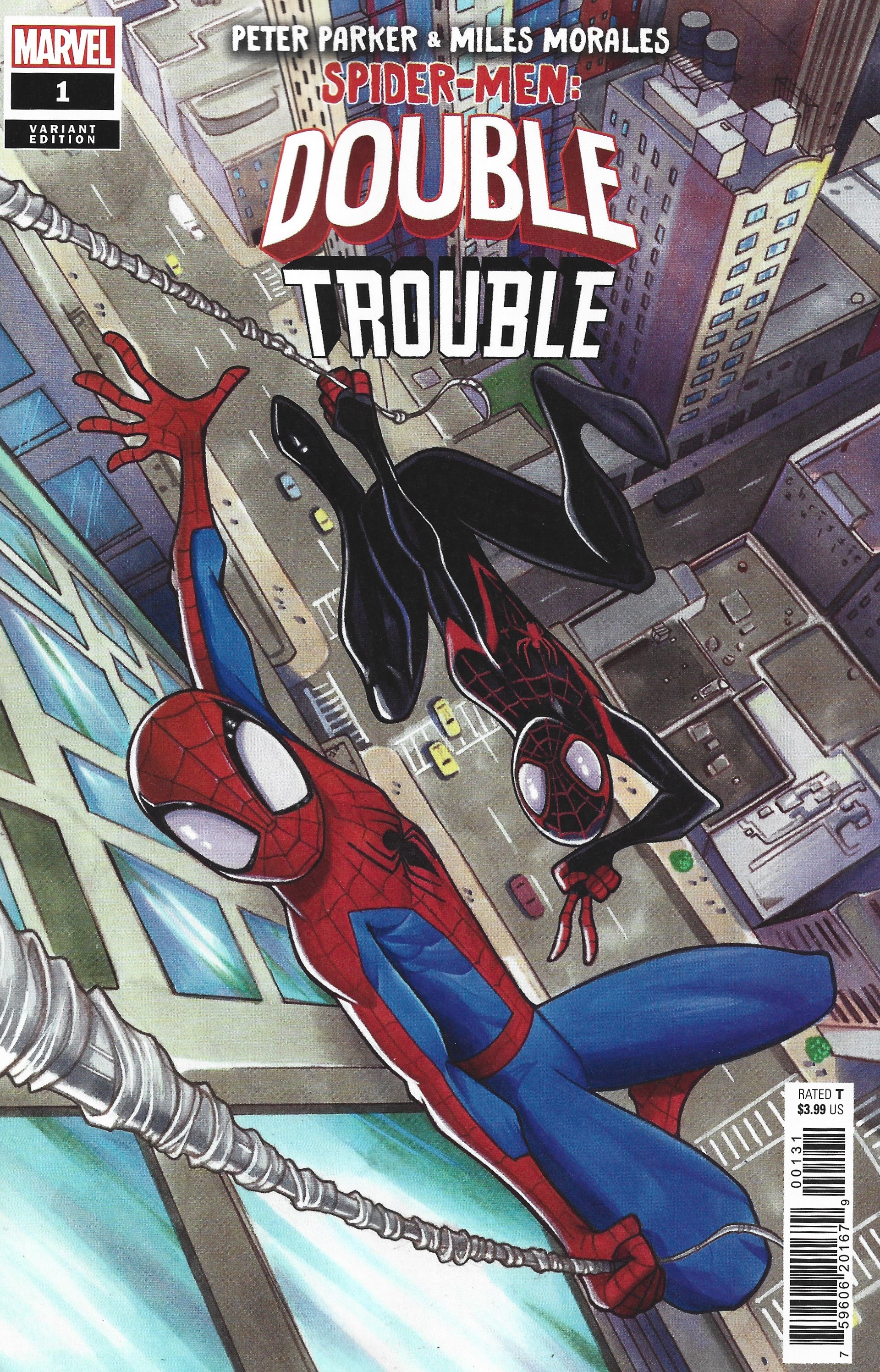 Spider-Men Double Trouble #1 1:25 Chrissie Zullo Variant Marvel