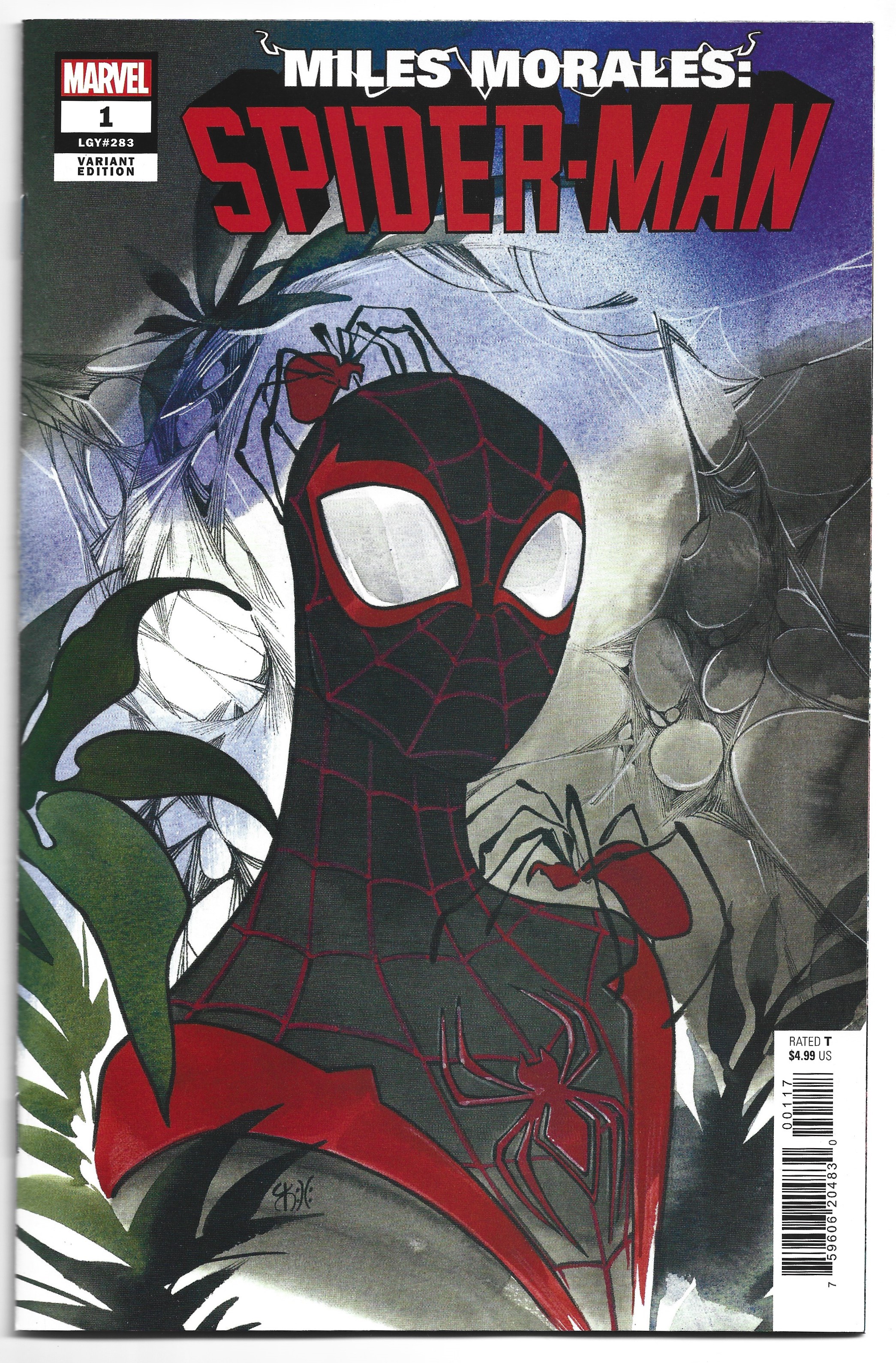 Miles Morales Spider-Man #1 1:200 Peach Momoko Variant Marvel 2022