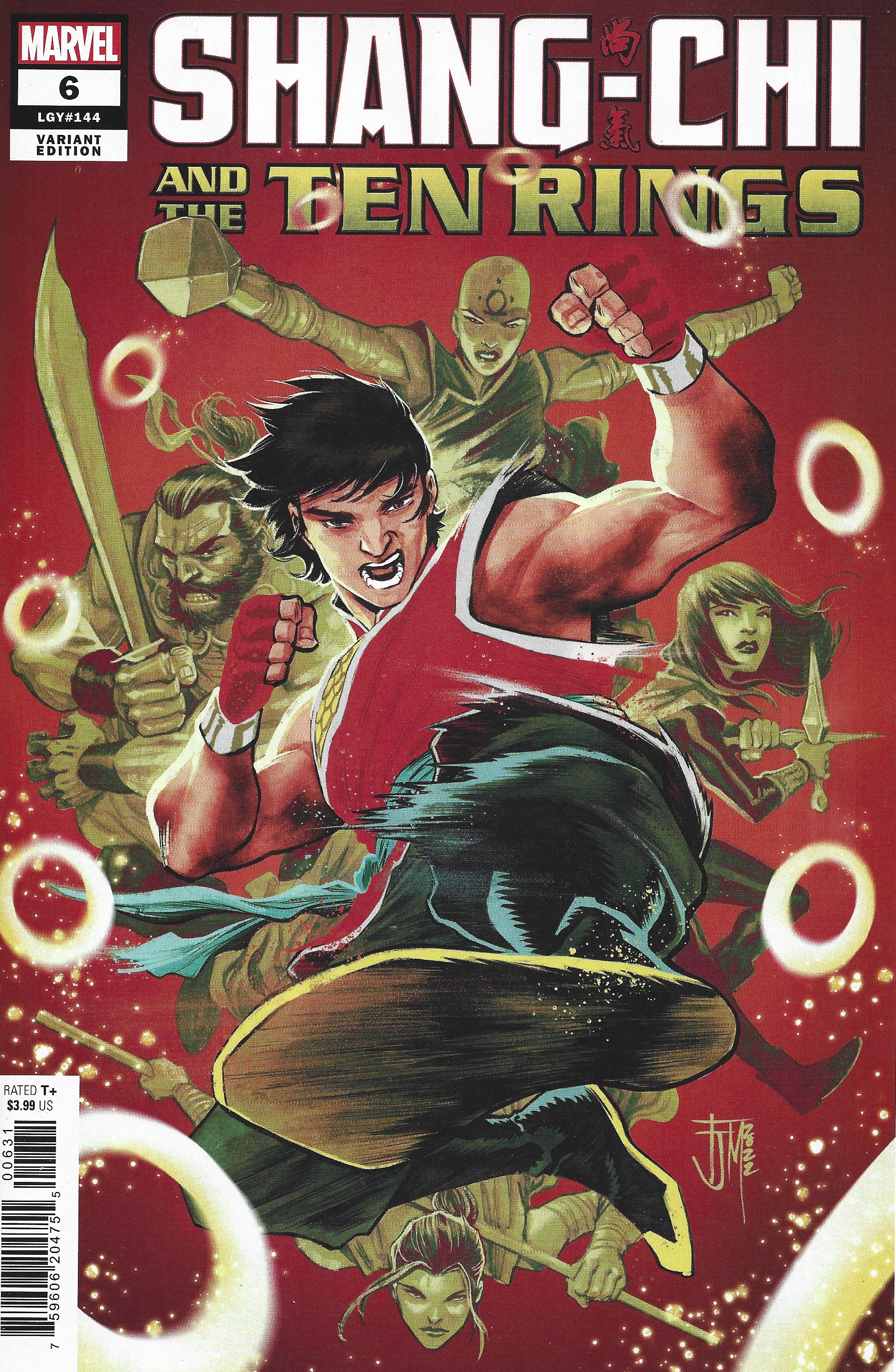 Shang-Chi and the Ten Rings #6 1:25 Marcus To Variant LGY #144