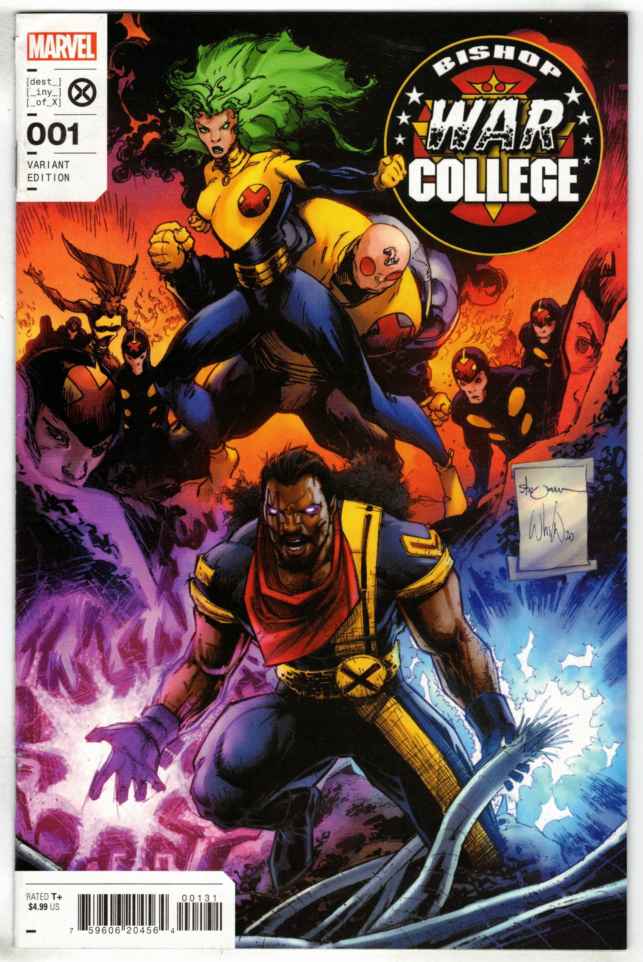 Bishop War College #1 1:50 Larry Stroman Variant Marvel 2023 VF Bishop War College #1 1:50 Larry Stroman Variant Marvel 2023 VF