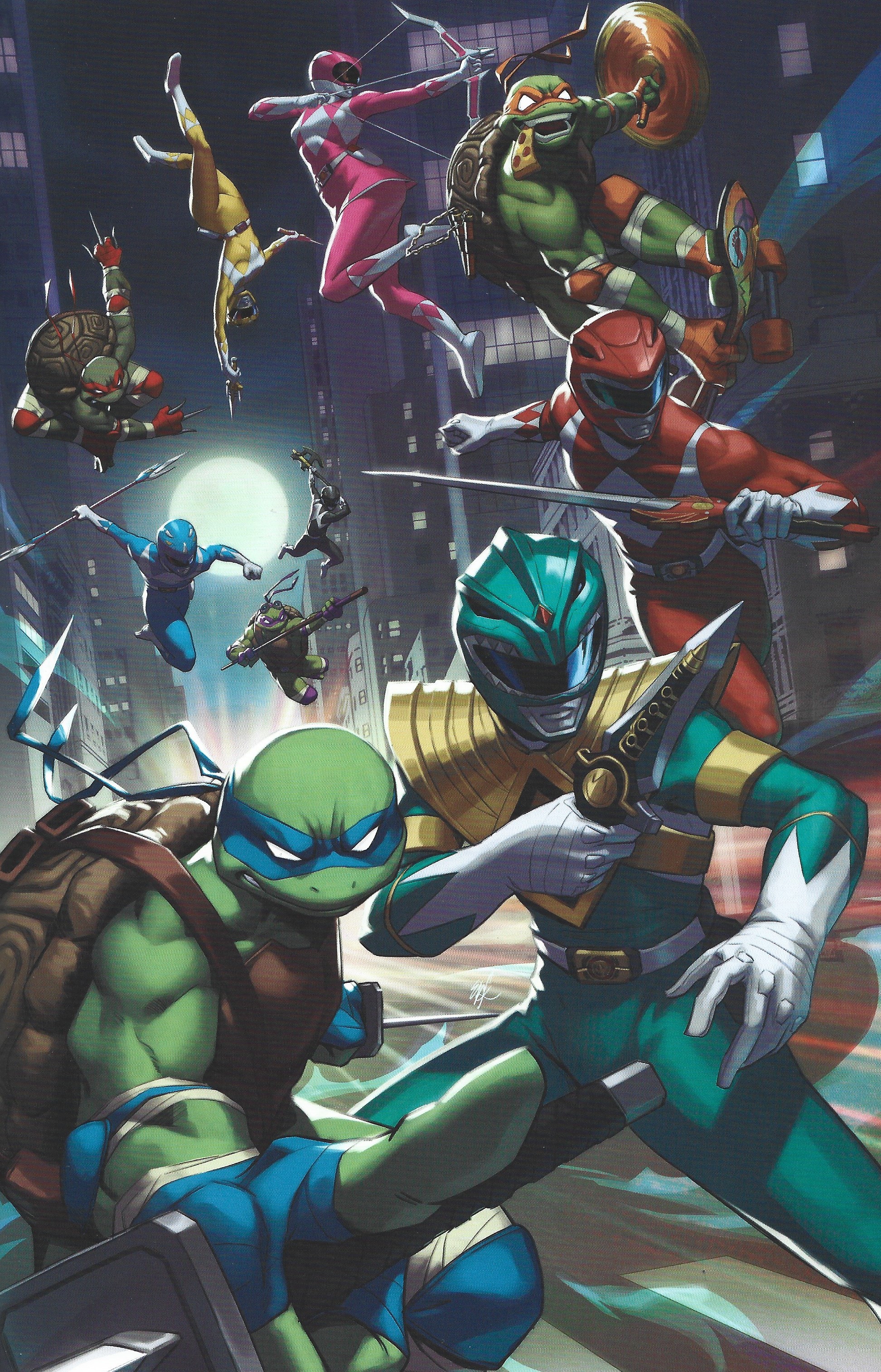 Mighty Morphin Power Rangers Teenage Mutant Ninja Turtles II #1 1