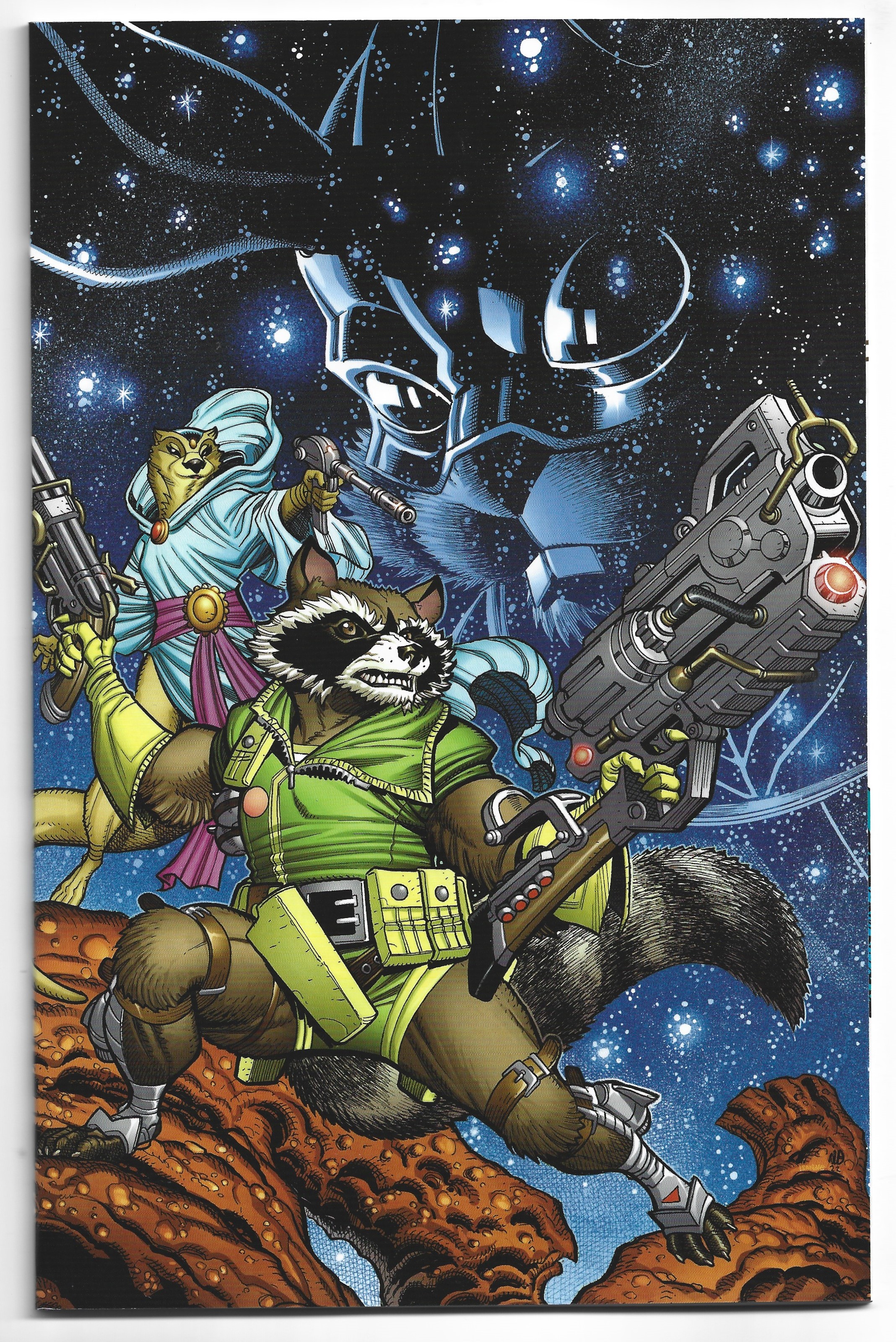 MARVEL ROCKET RACCOON シリアル入りGENTLE GIA 希少シリアル入り