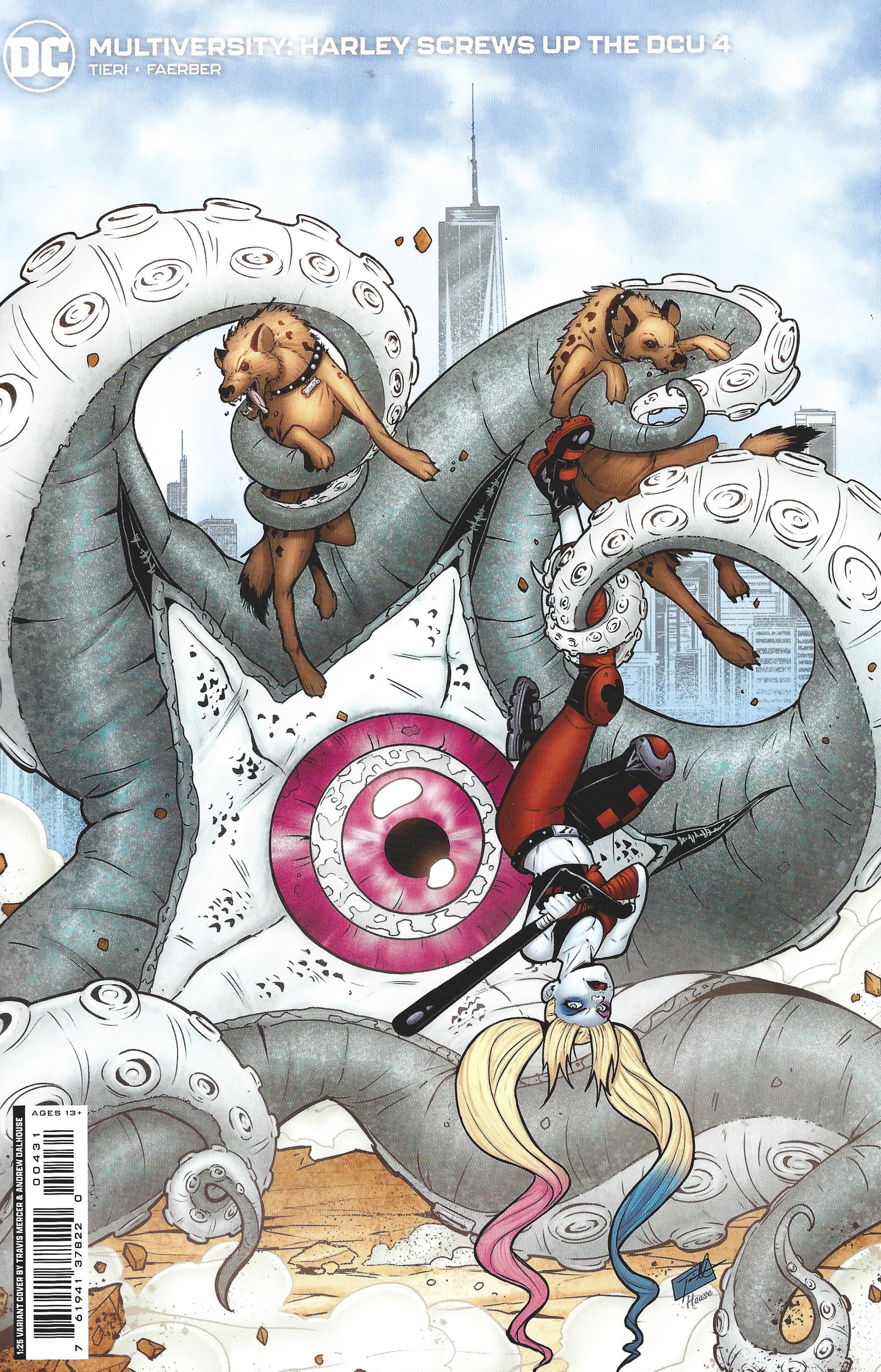 Multiversity Harley Screws up the DCU #4 1:25 Travis Mercer Variant DC ...