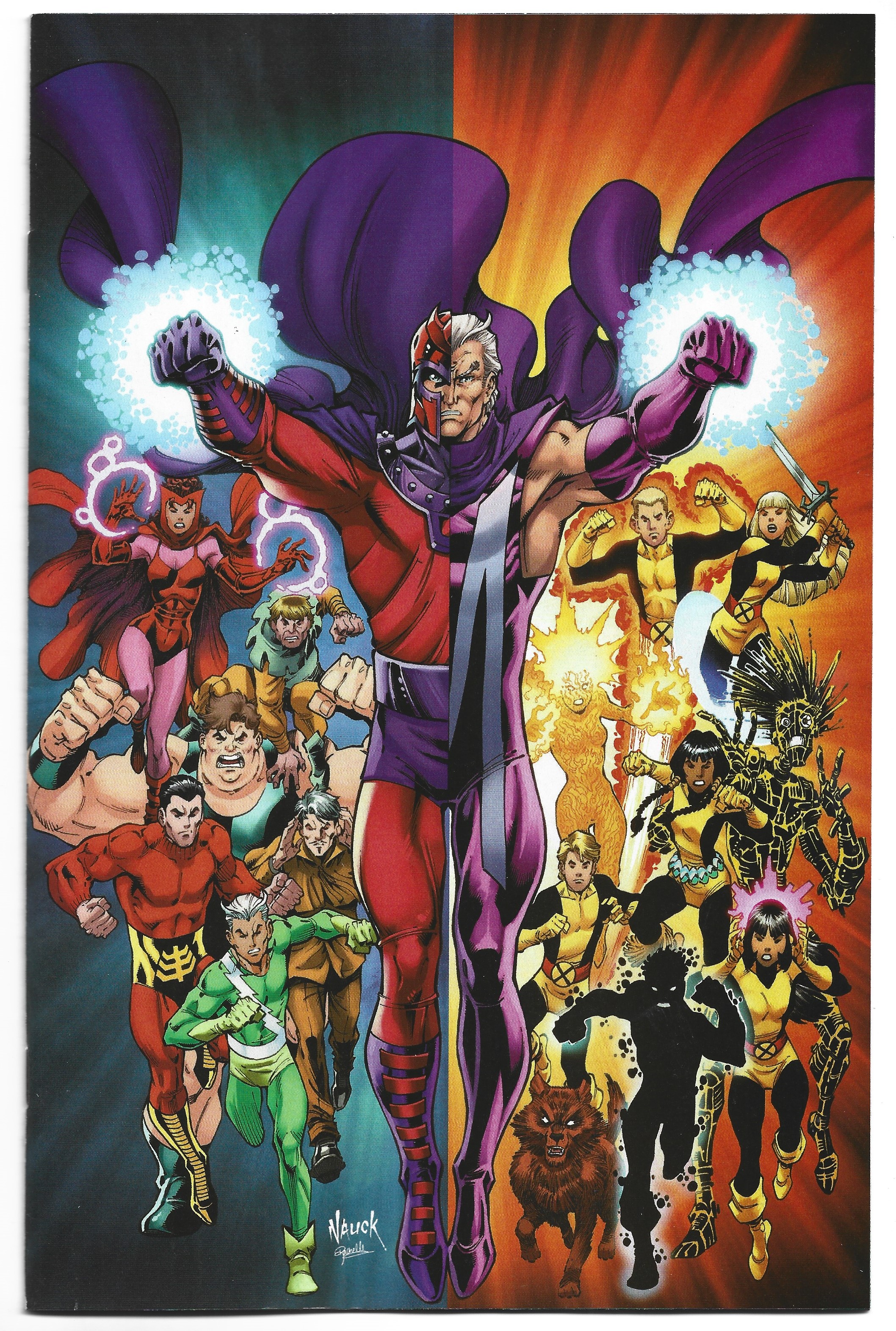 Magneto #1 1:100 Todd Nauck Virgin Variant Marvel 2023 VF