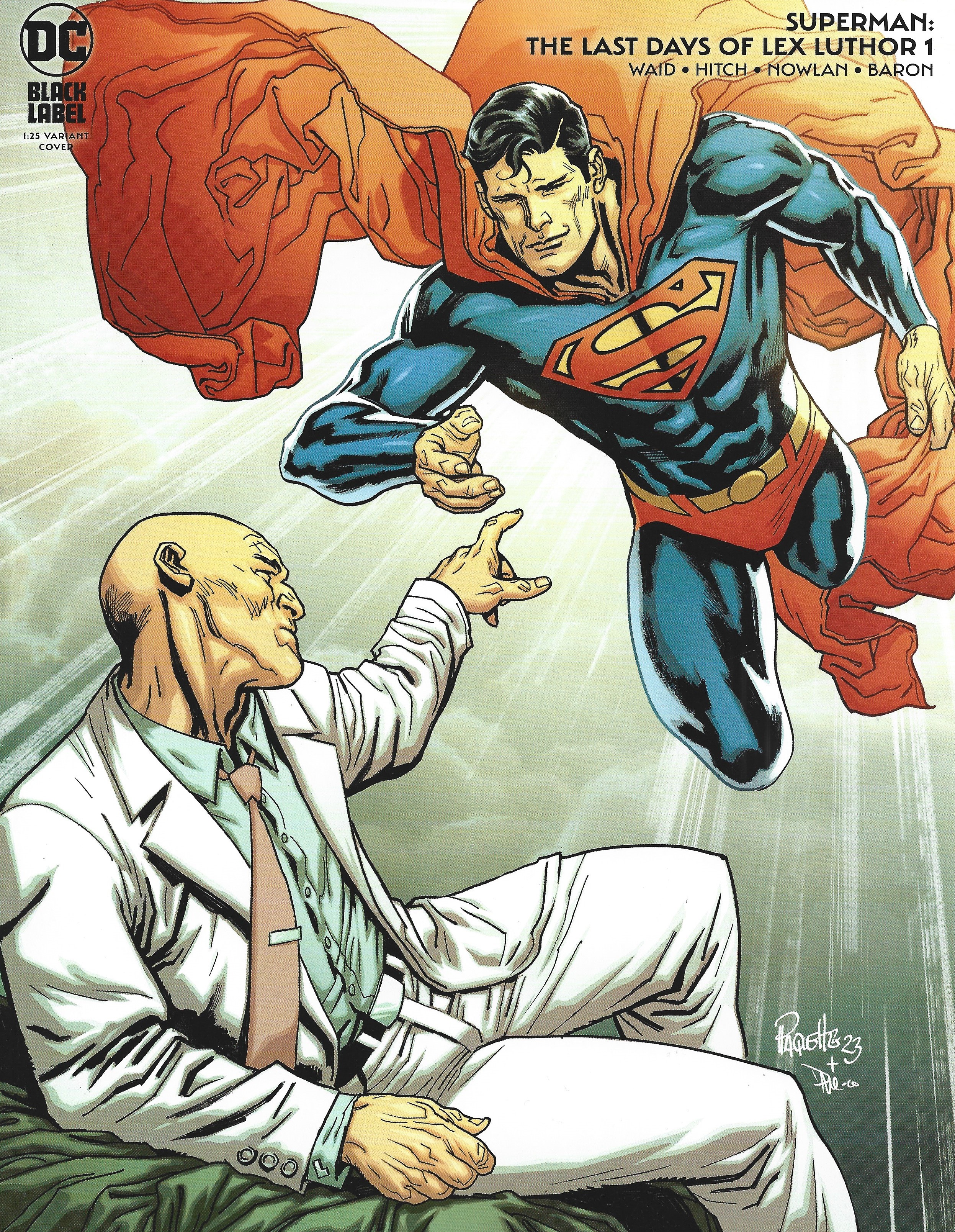 Superman Last Days of Lex Luthor #1 1:25 Yanick Paquette Variant