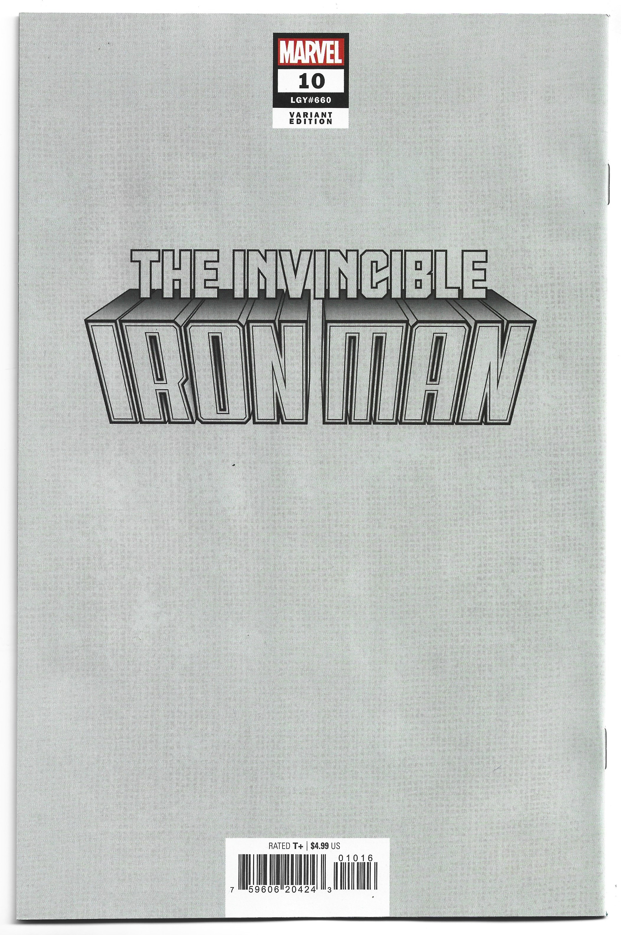Invincible Iron Man #10 1:100 George Perez Virgin Variant Marvel