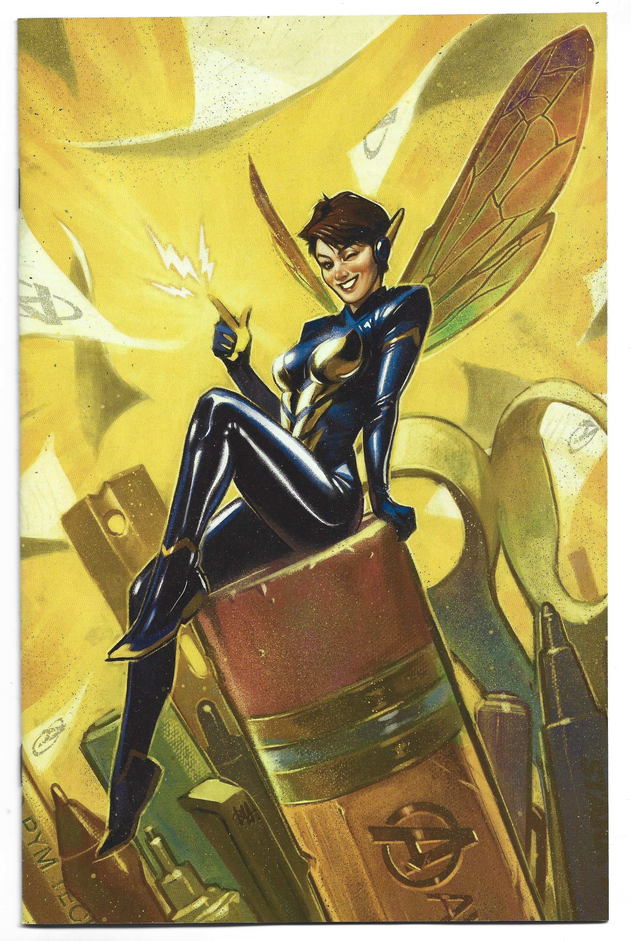 Avengers Inc #2 1:50 Ben Harvey Virgin Variant Wasp Marvel 2023 VF