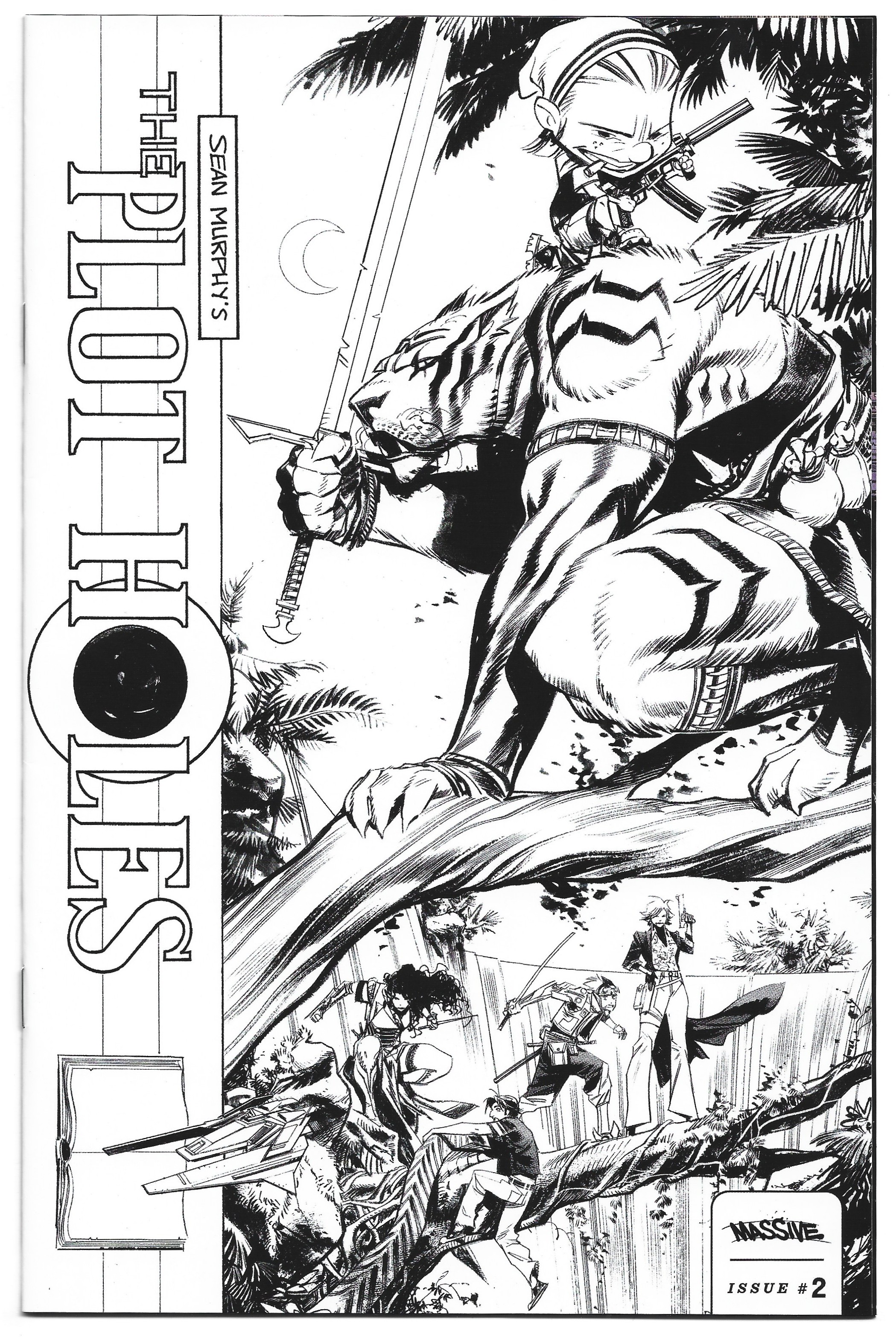 Plot Holes #2 1:10 Sean Murphy Sketch Variant Massive 2023 VF/NM