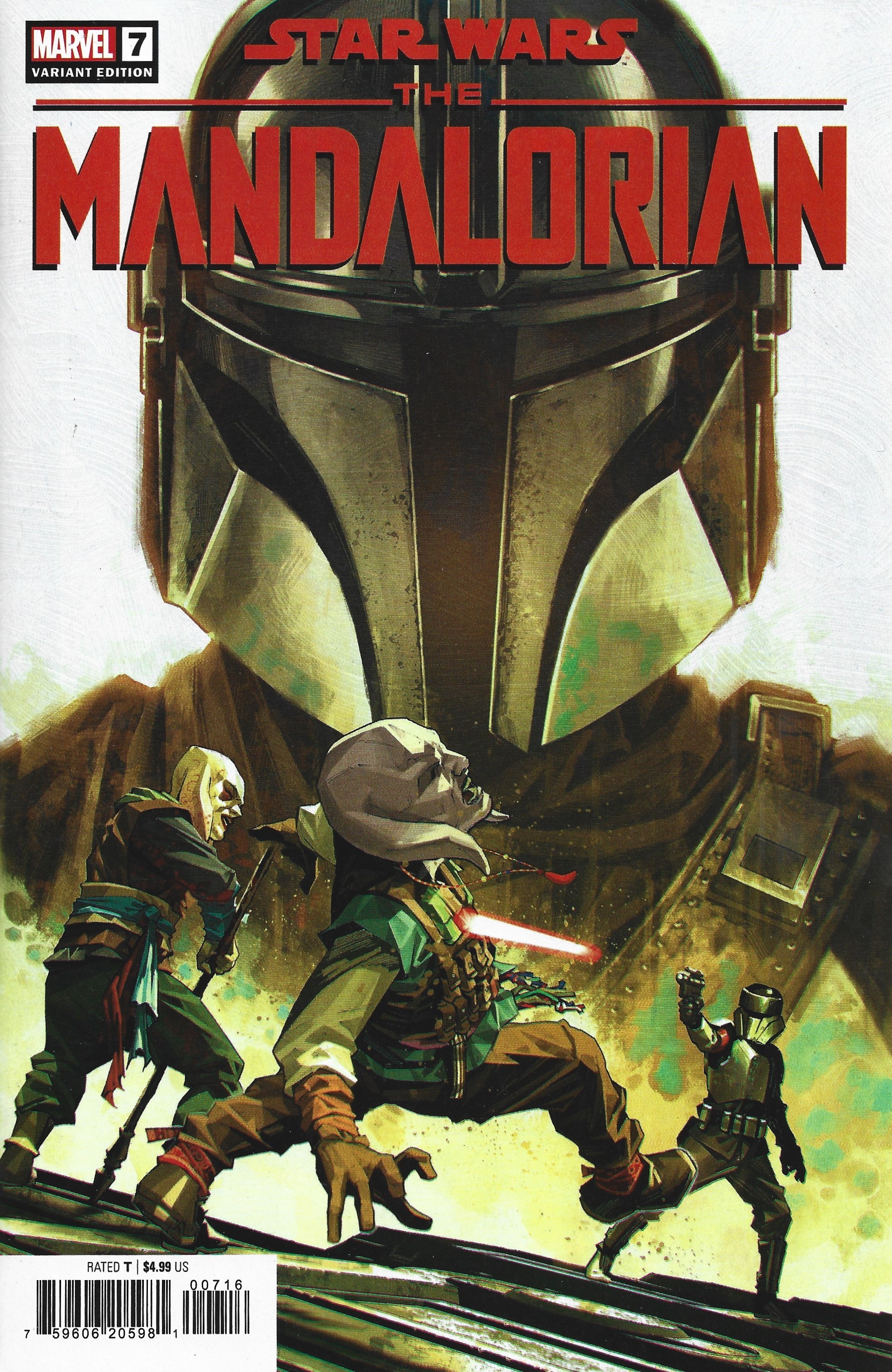 その他 STAR WARS THE MANDALORIAN Star Wars the Mandalorian Season 2 #7 1:25 Kael Ngu Variant Marvel