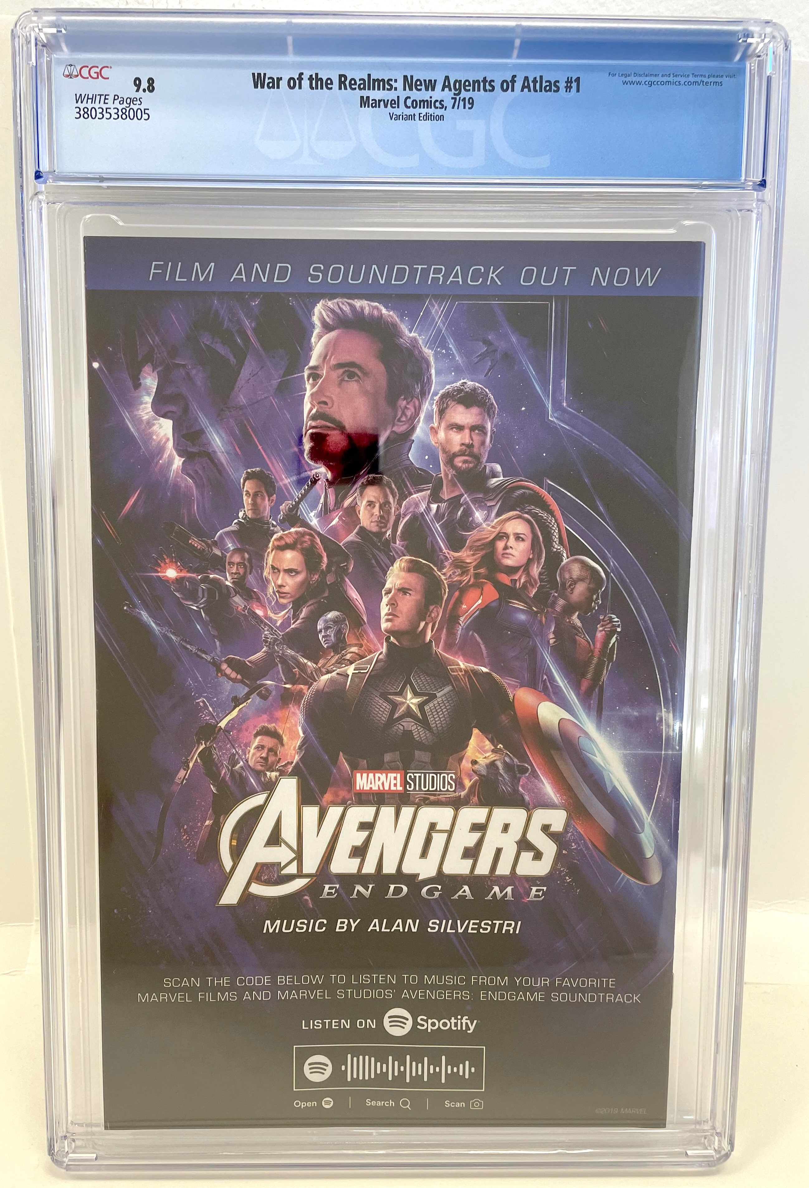 War of the Realms New Agents of Atlas #1 1:50 Zircher Variant