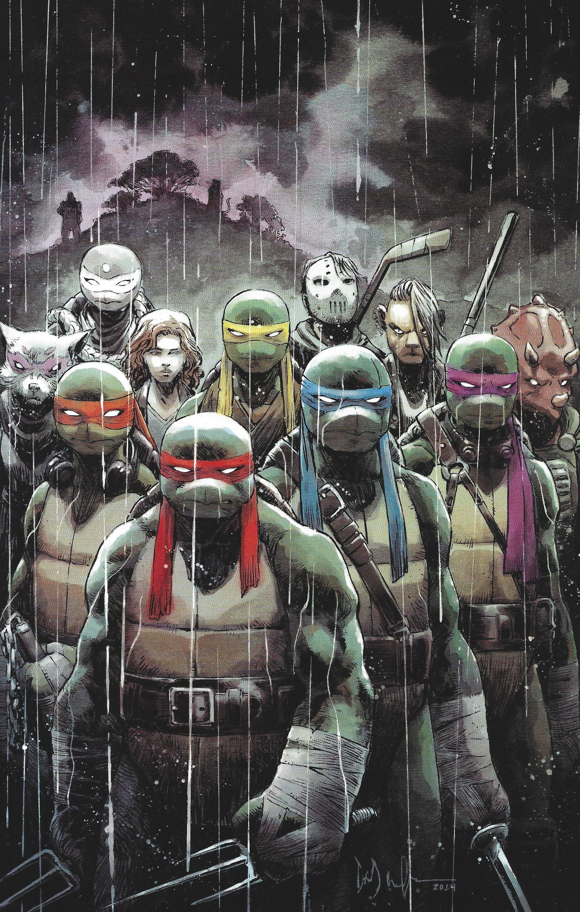 Teenage Mutant Ninja Turtles #150 Dave Wachter Galaxycon Excl