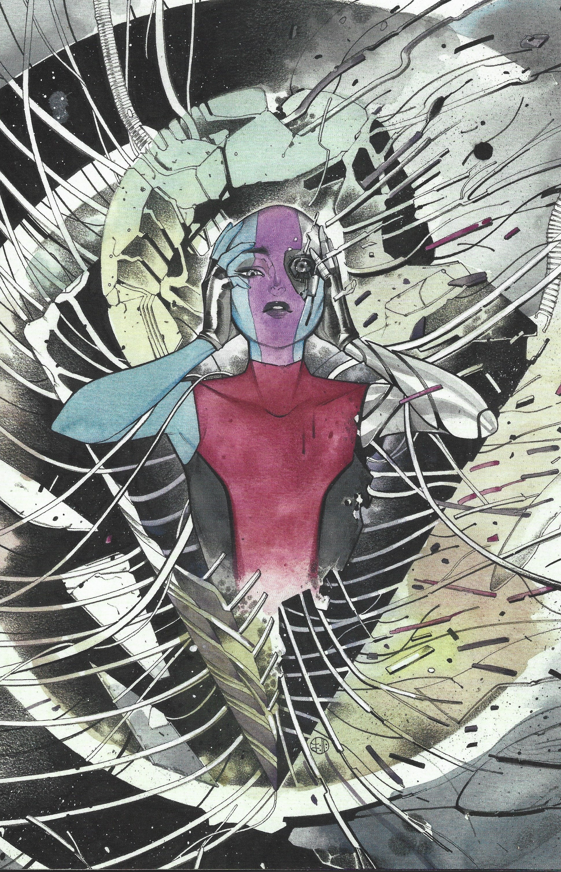 Guardians of the Galaxy #2 1:50 Peach Momoko Virgin Variant Nebula