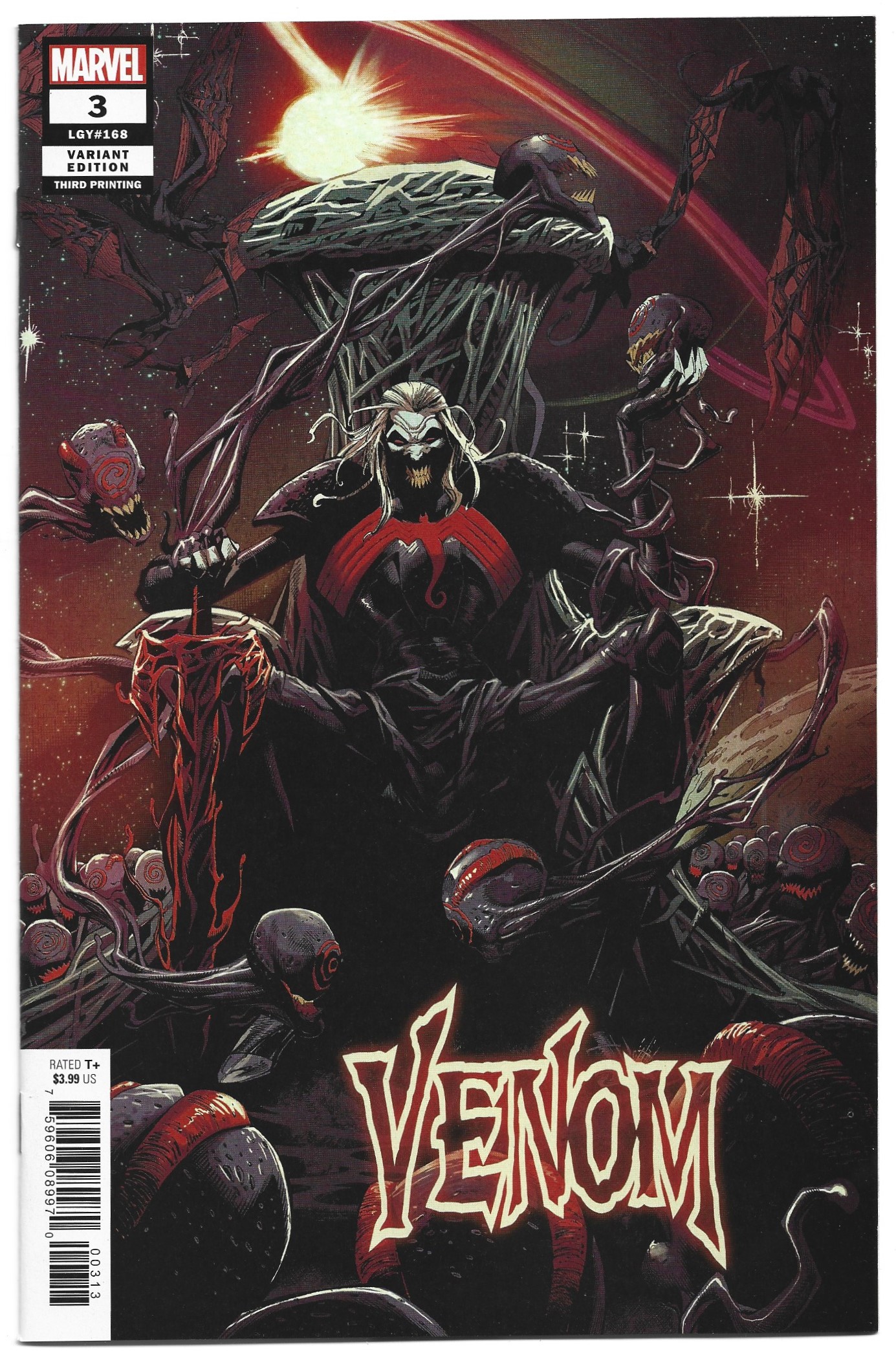 Venom #3 Third Print Ryan Stegman 1st App and Cover of Knull