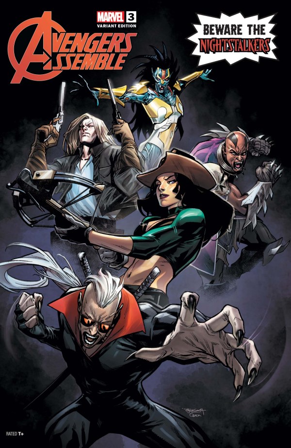 Avengers Assemble #3 Stephen Segovia Spoiler Variant Marvel 2024