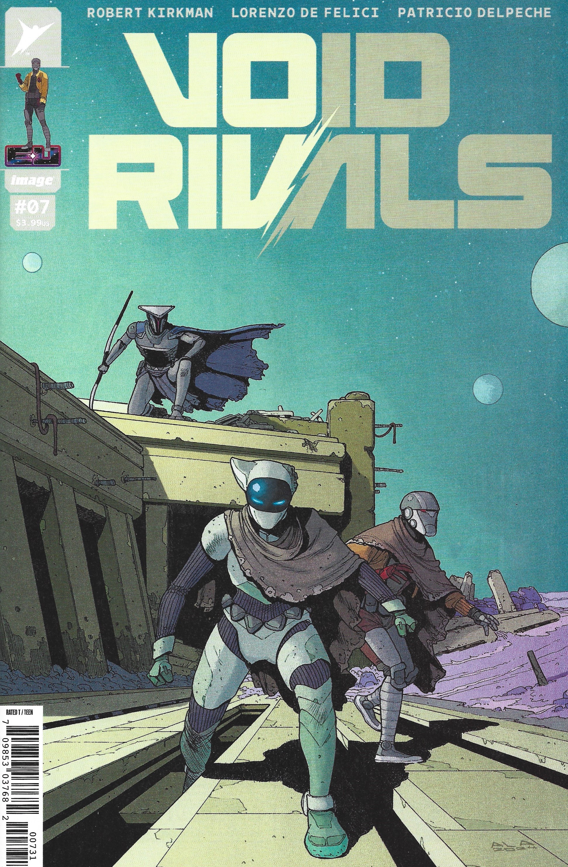 Void Rivals #7 1:10 Araújo Connecting Variant Robert Kirkman Image