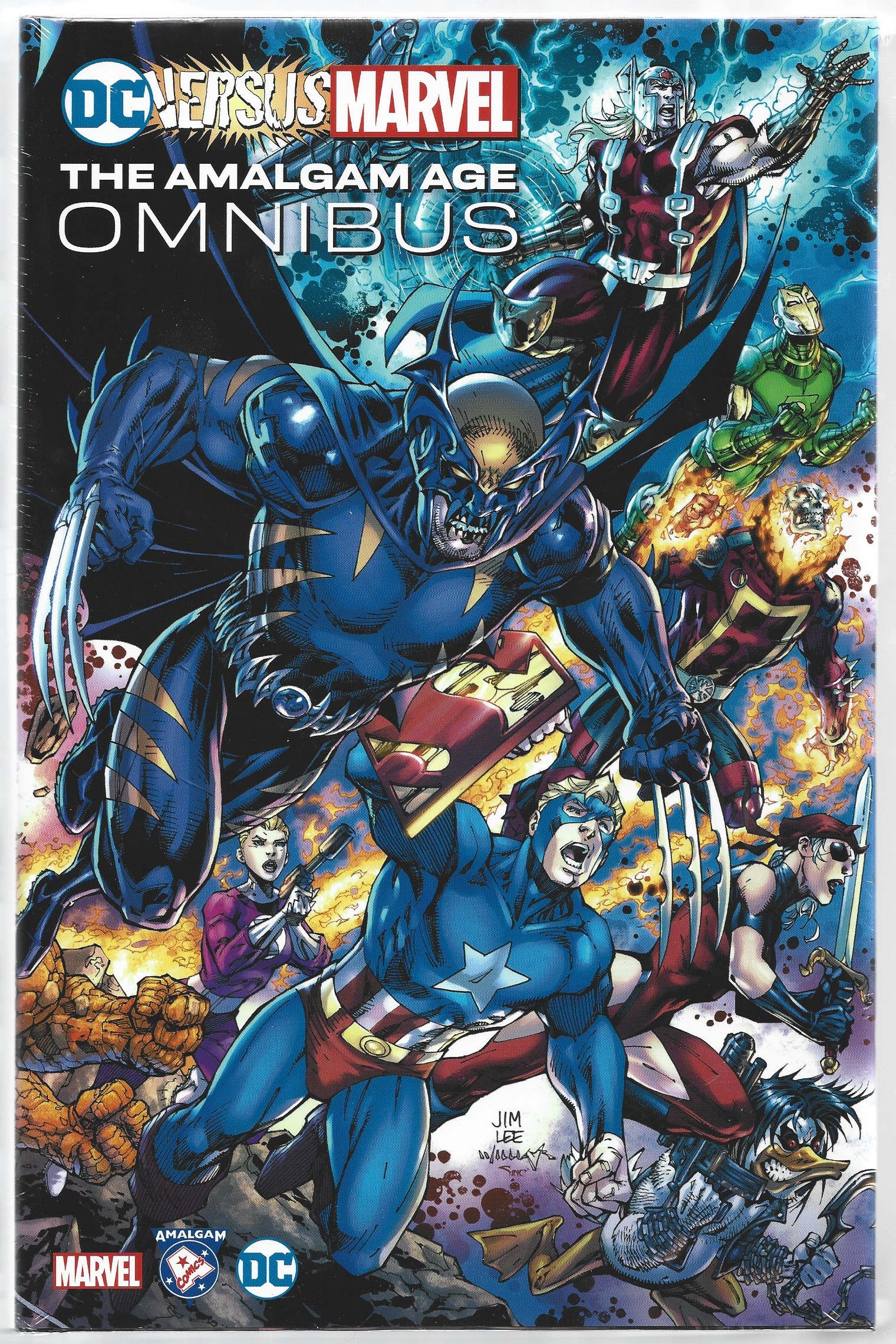 DC Versus Marvel the Amalgam Age Omnibus Jim Lee DM Wraparound