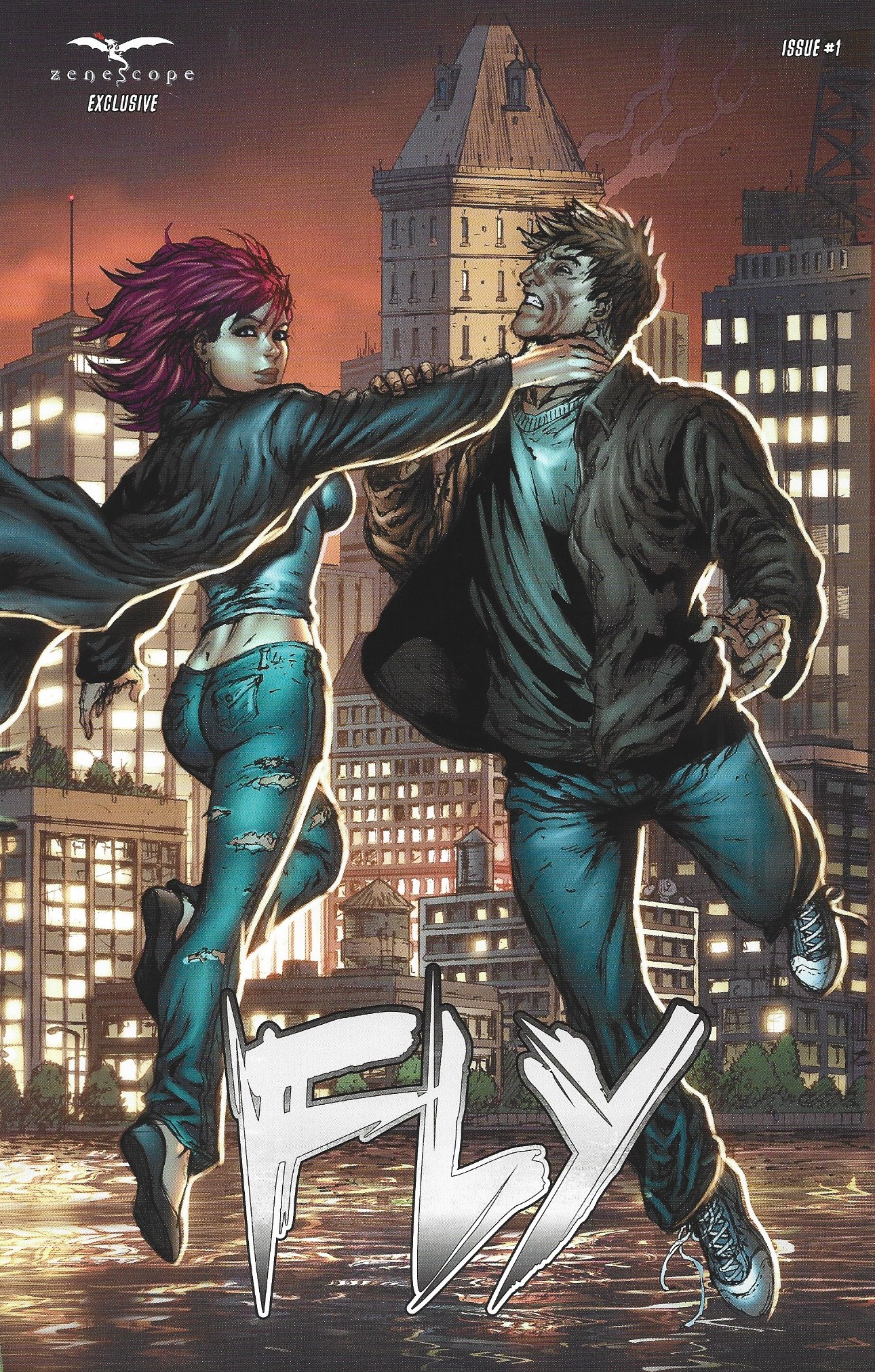 アメコミ KT Fly #1 1:20 Tyler Kirkham Wraparound Variant Zenescope 2011