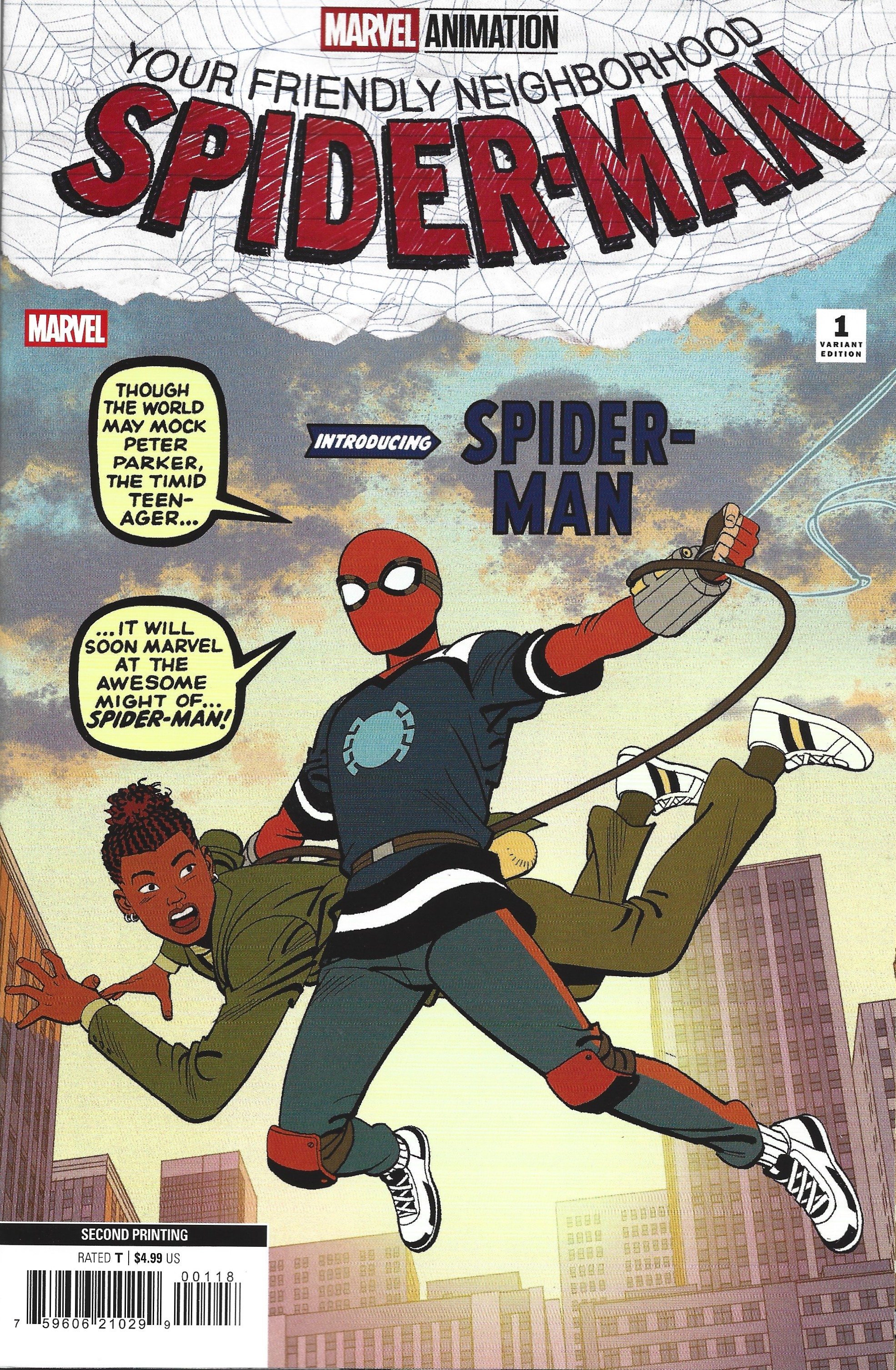 Your Friendly Neighborhood Spider-Man #1 2nd Print 1:25 Variant