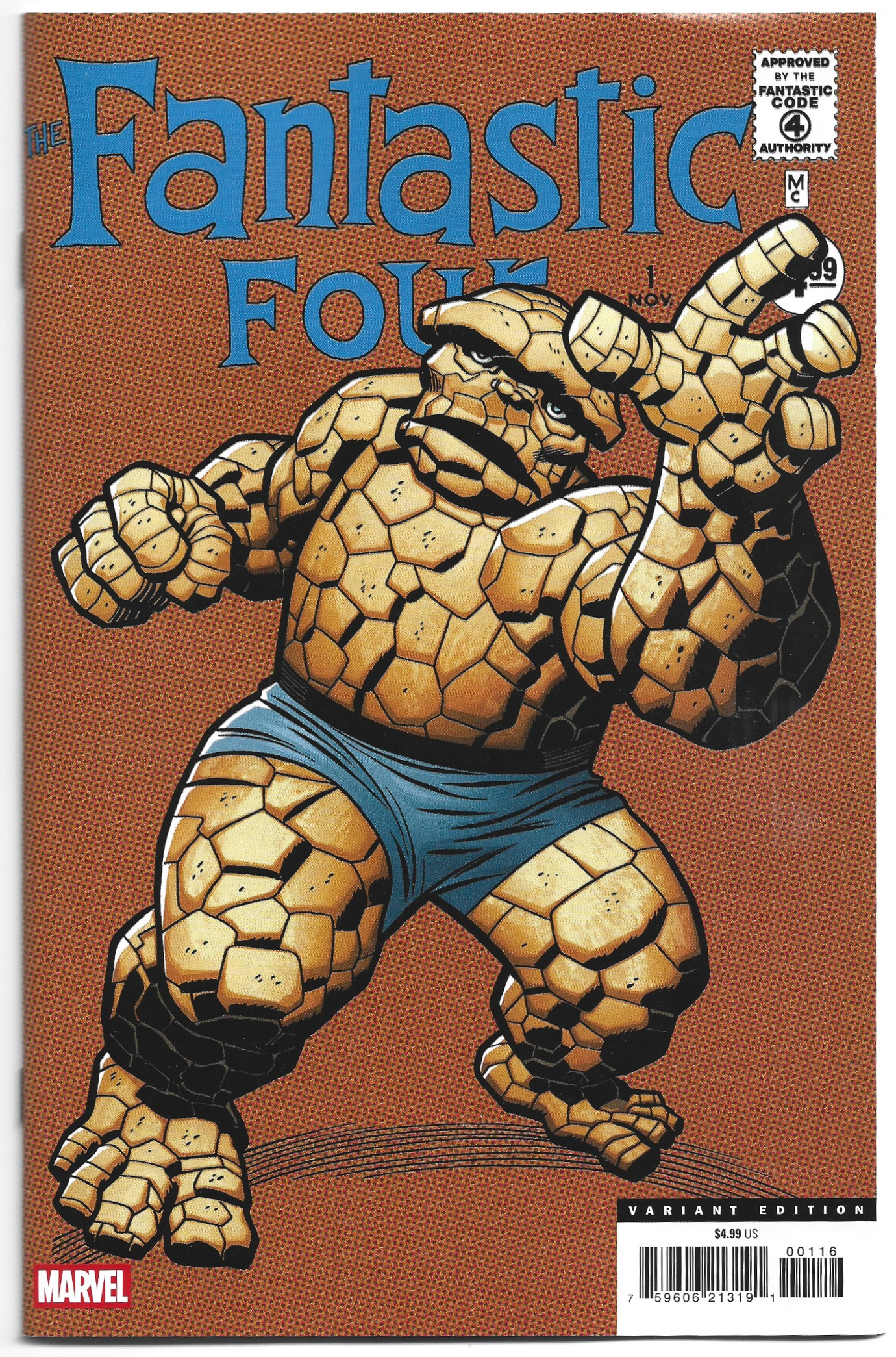 Fantastic Four #1 Facsimile 2nd Print 1:25 Jack Kirby Variant