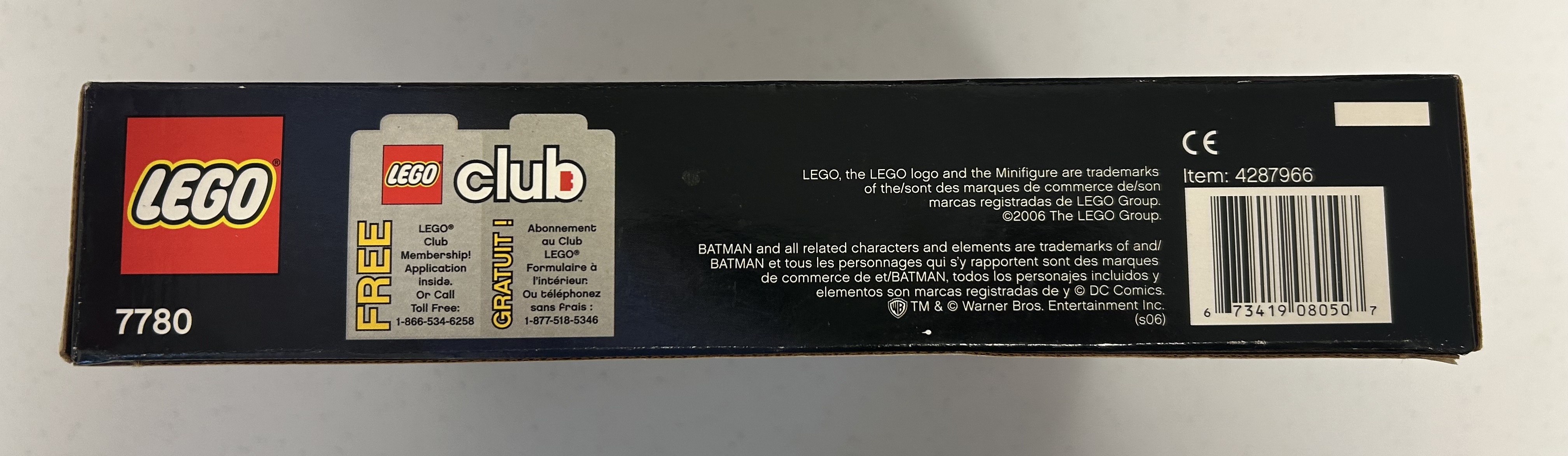 Lego Batman Batboat Hunt for Killer Croc 7780 Set Sealed 2006