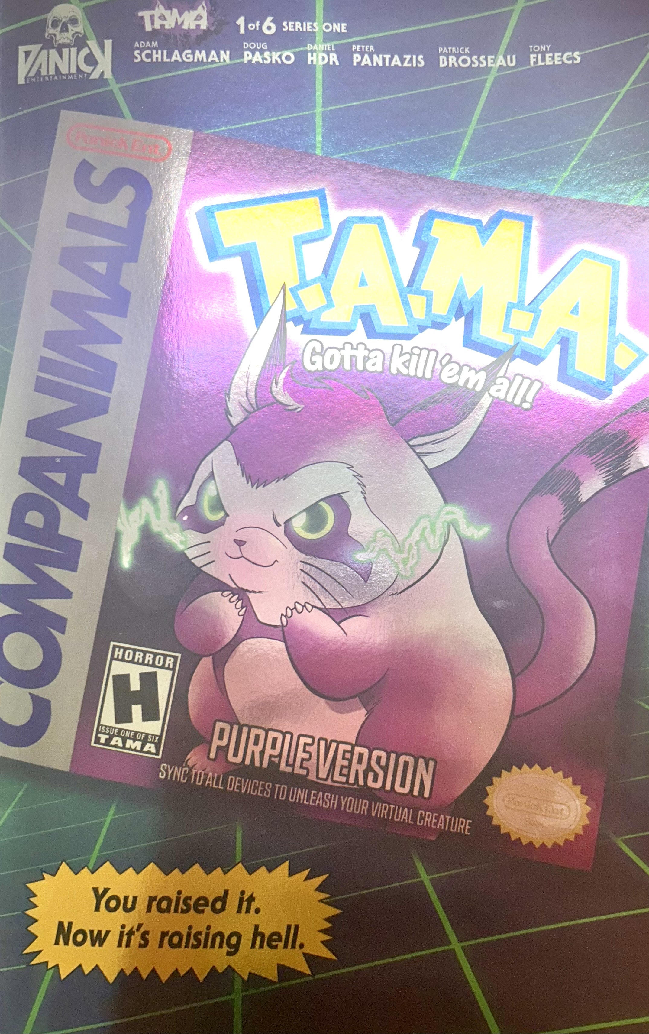 T.A.M.A #1 Ultimate Comics Exclusive 1st Print Tony Fleecs Foil