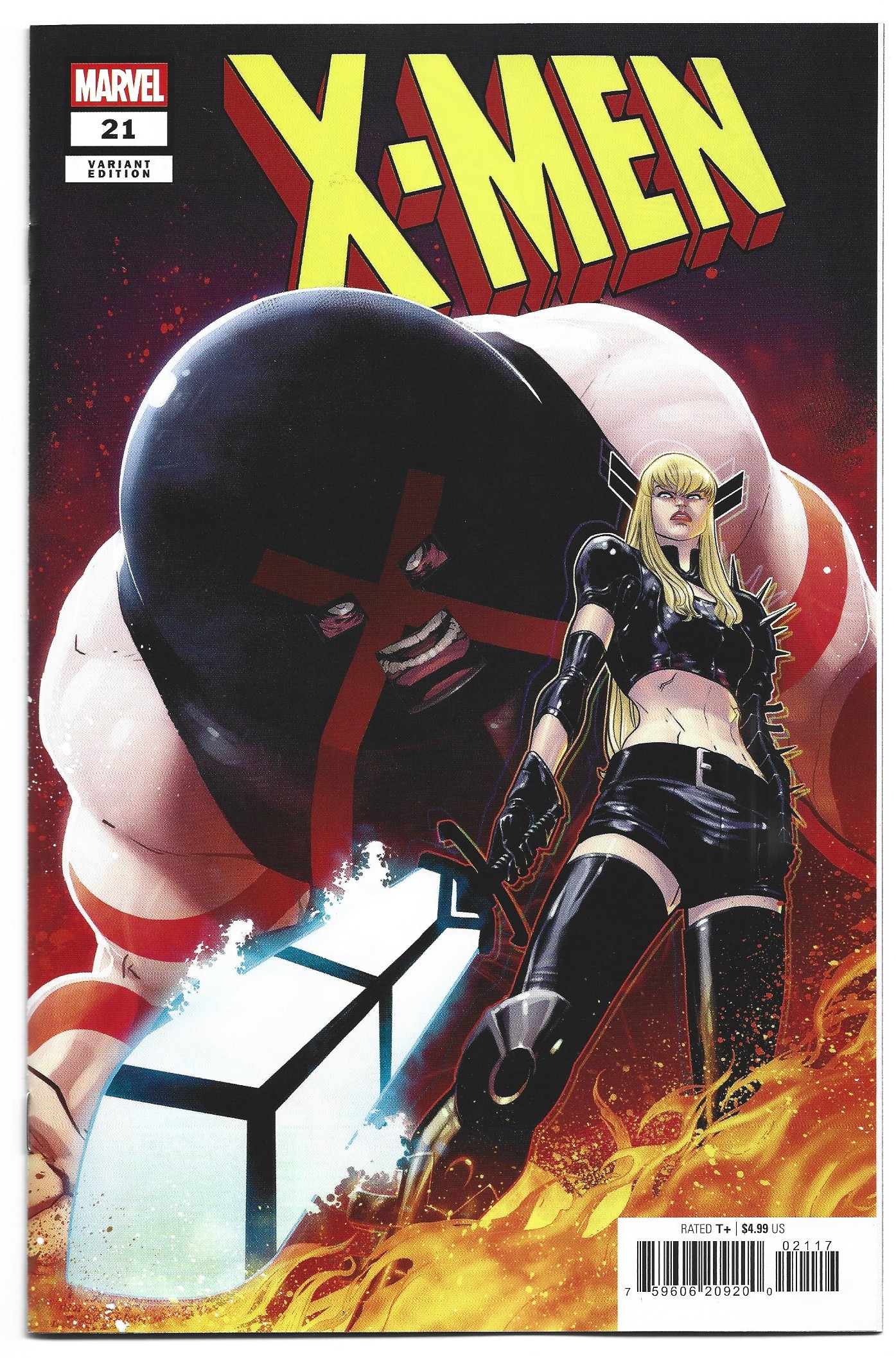 X-Men #21 1:25 David Baldeón Variant Magik Juggernaut Marvel 2024