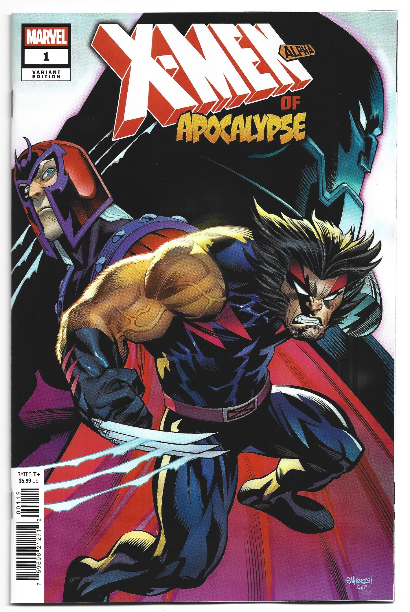 X-Men of Apocalypse Alpha #1 1:1:100 Ed McGuinness Variant Marvel