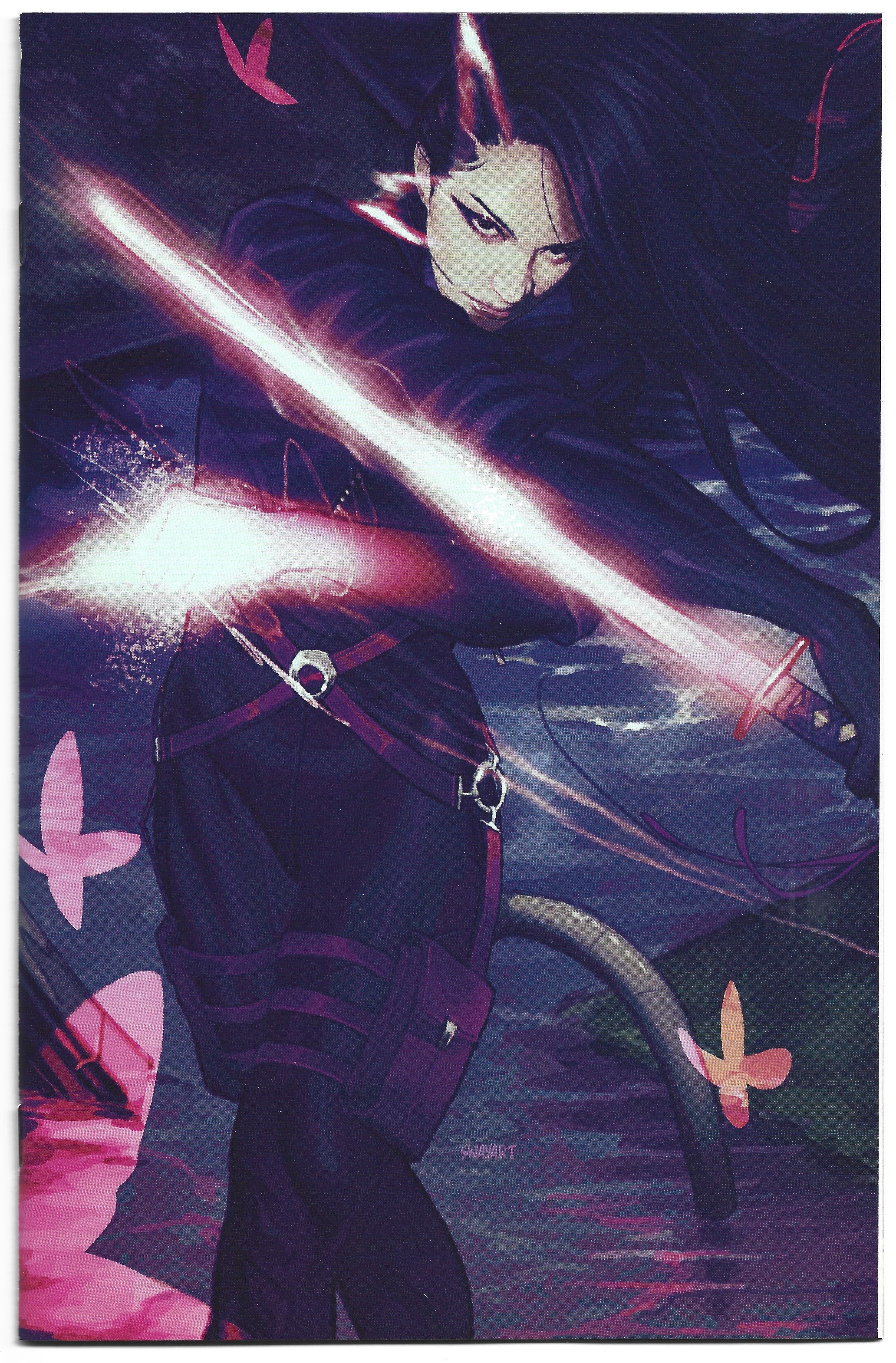 X-Men #22 1:50 Joshua Sway Swaby Virgin Variant Psylocke Marvel