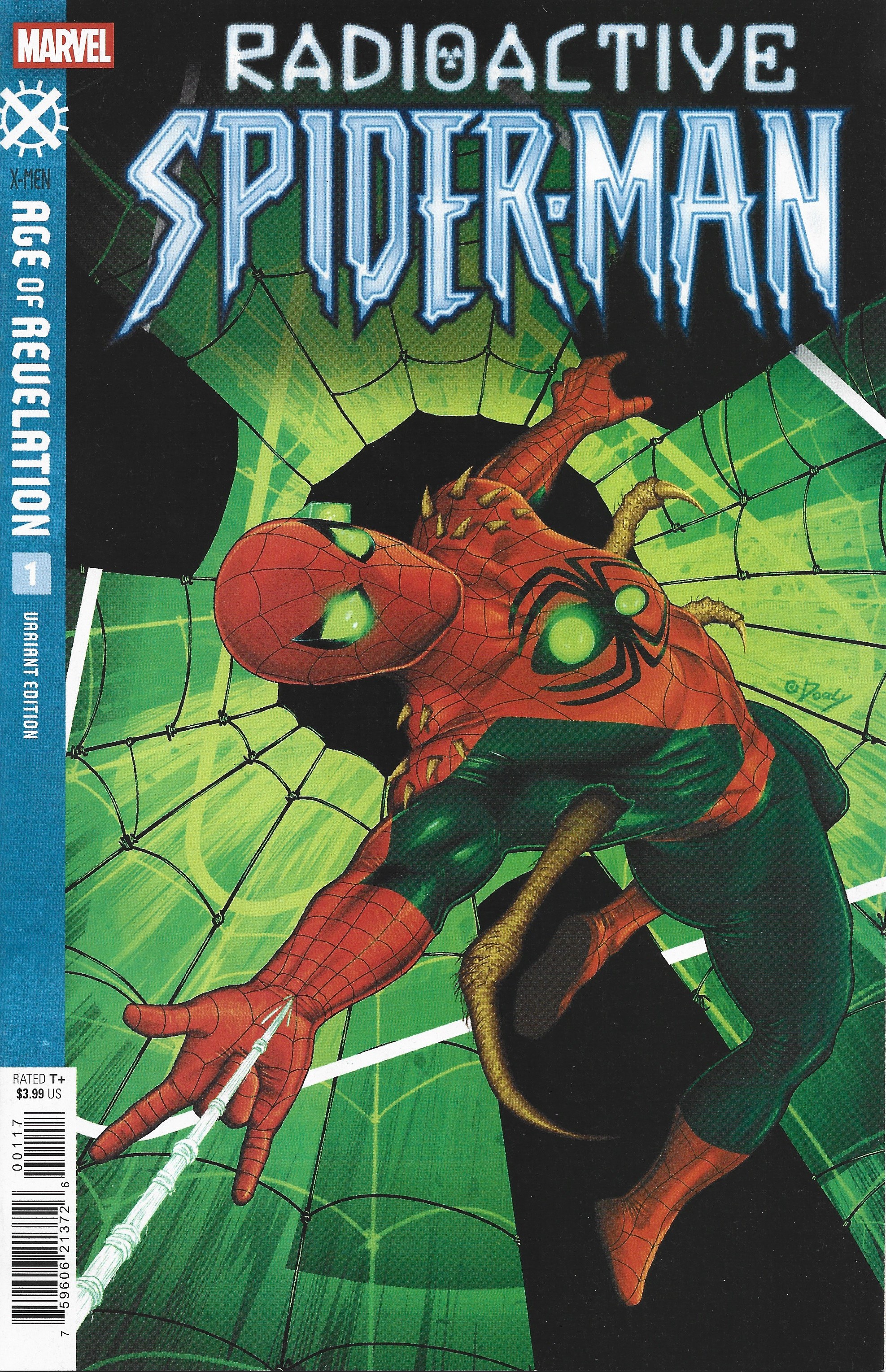Radioactive Spider-Man #1 1:25 Doaly Variant Marvel 2025 X-Men Age