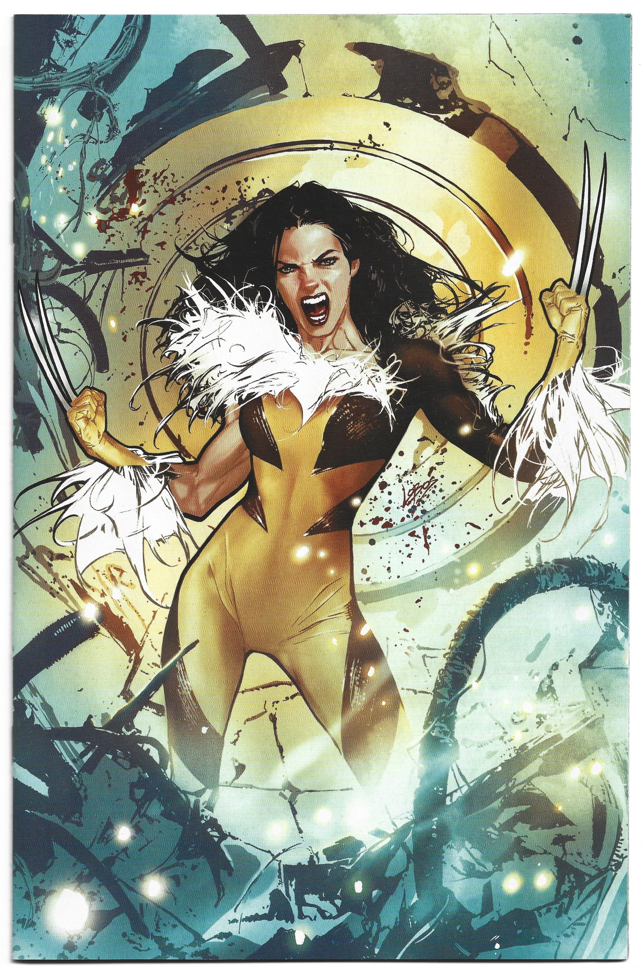Laura Kinney Sabretooth #1 1:50 Pablo Villalobos Virgin Variant