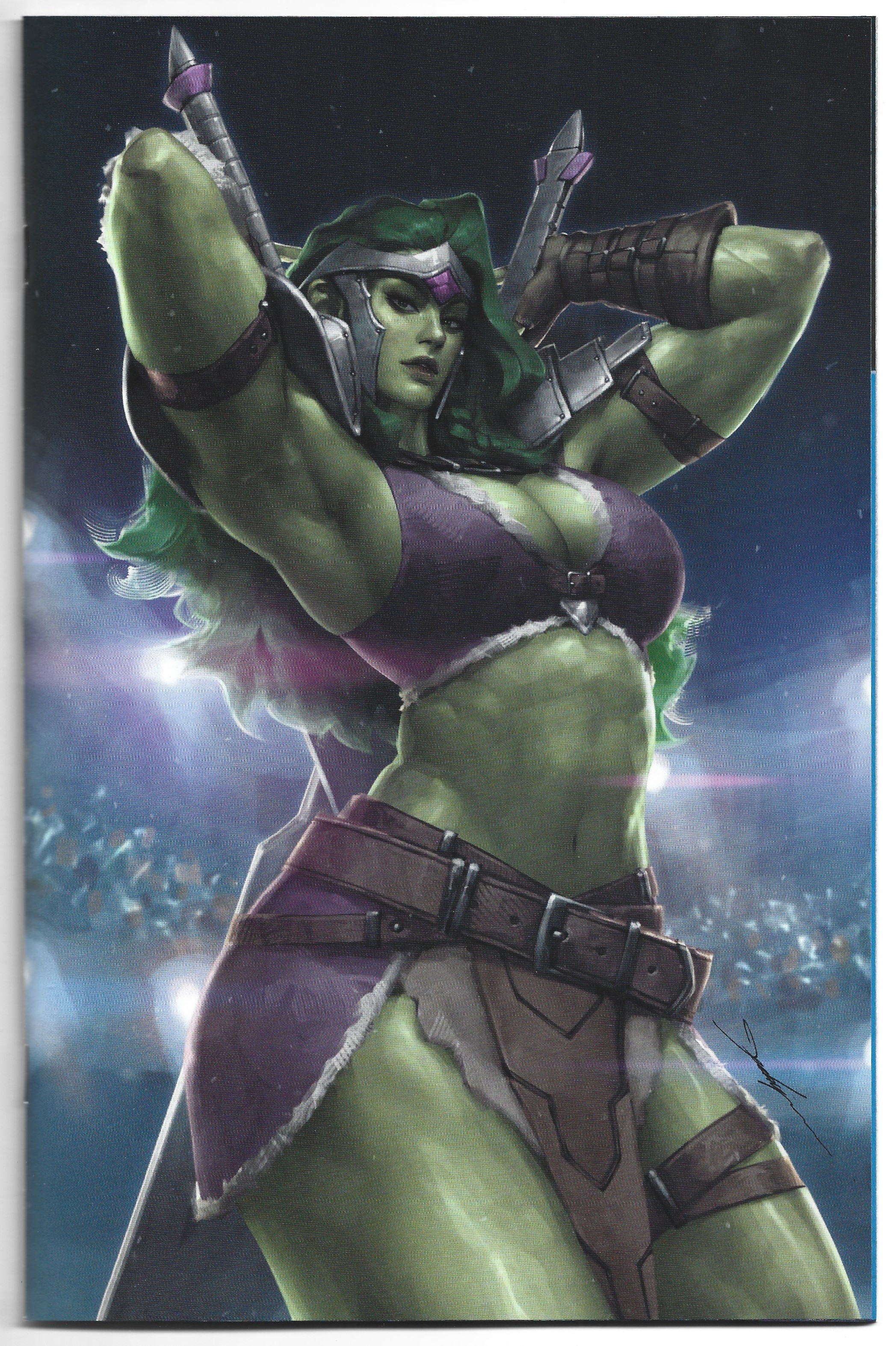 Imperial #4 1:100 Jeehyung Lee She-Hulk Virgin Variant Marvel 2025 Hickman NM-