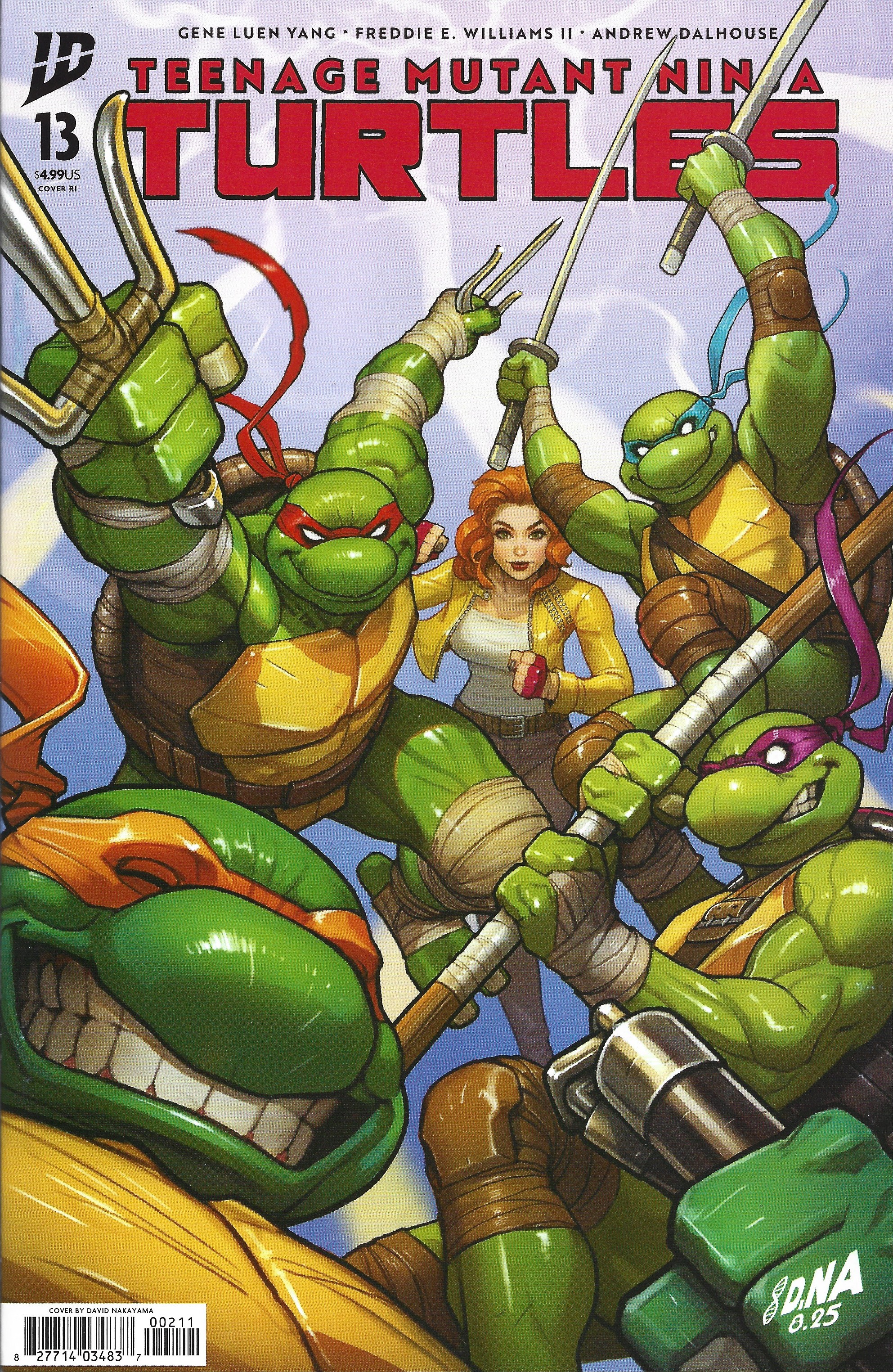 アメコミ naka Teenage Mutant Ninja Turtles #13 1:250 David Nakayama Variant IDW