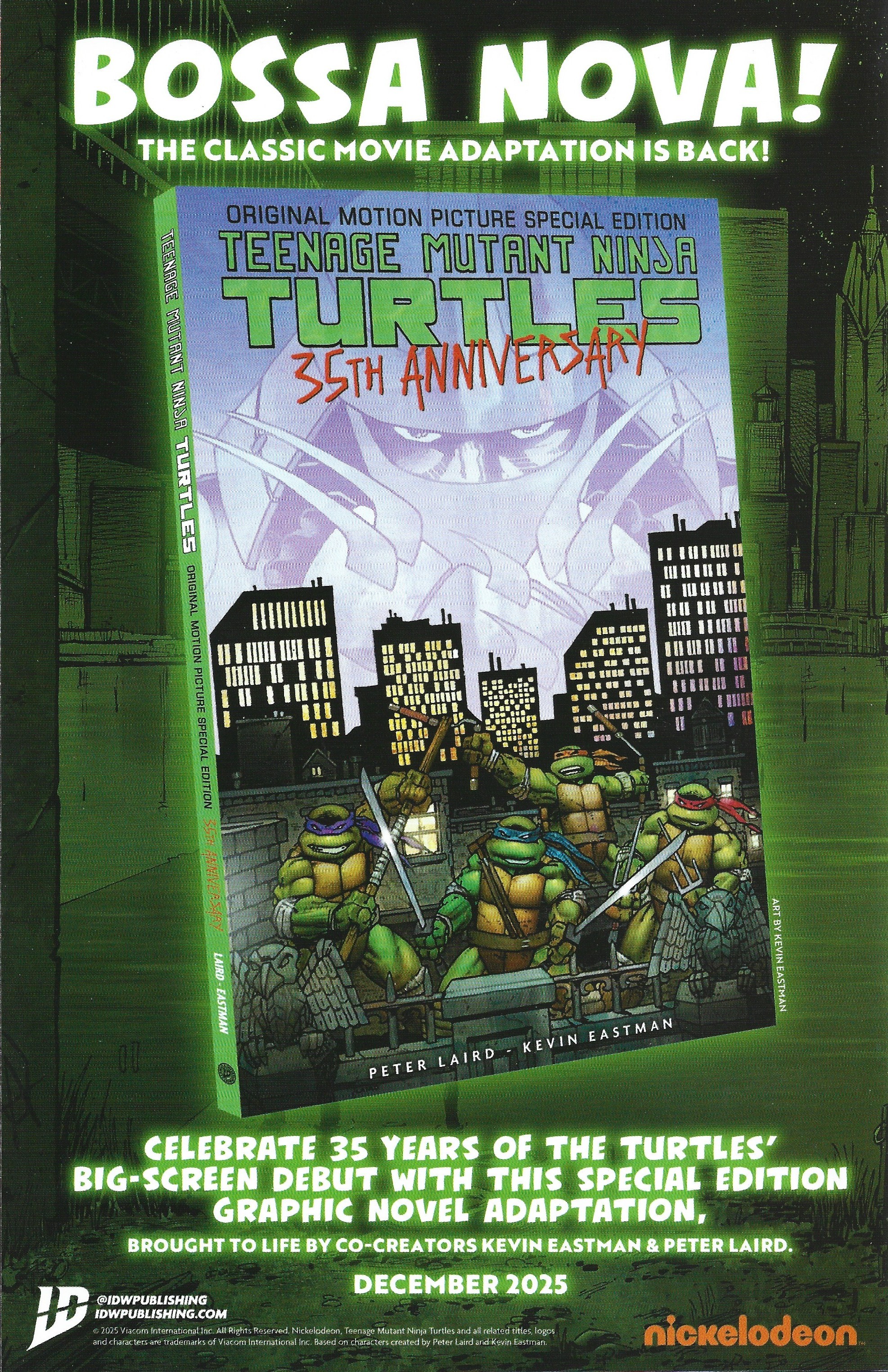 Teenage Mutant Ninja Turtles #13 1:250 David Nakayama Variant IDW