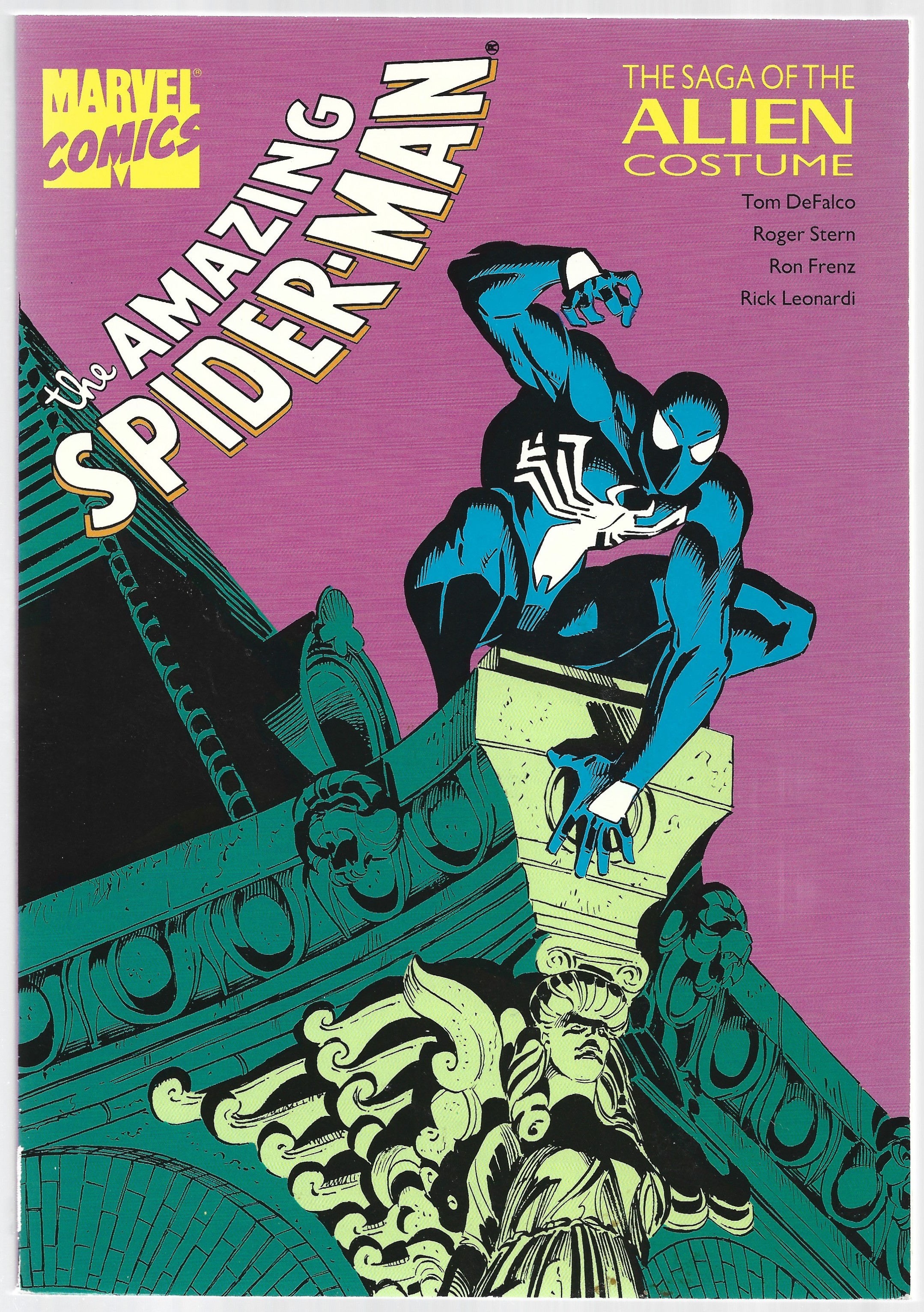 Amazing Spider-Man Saga of the Alien Costume TPB Marvel 1988 VF